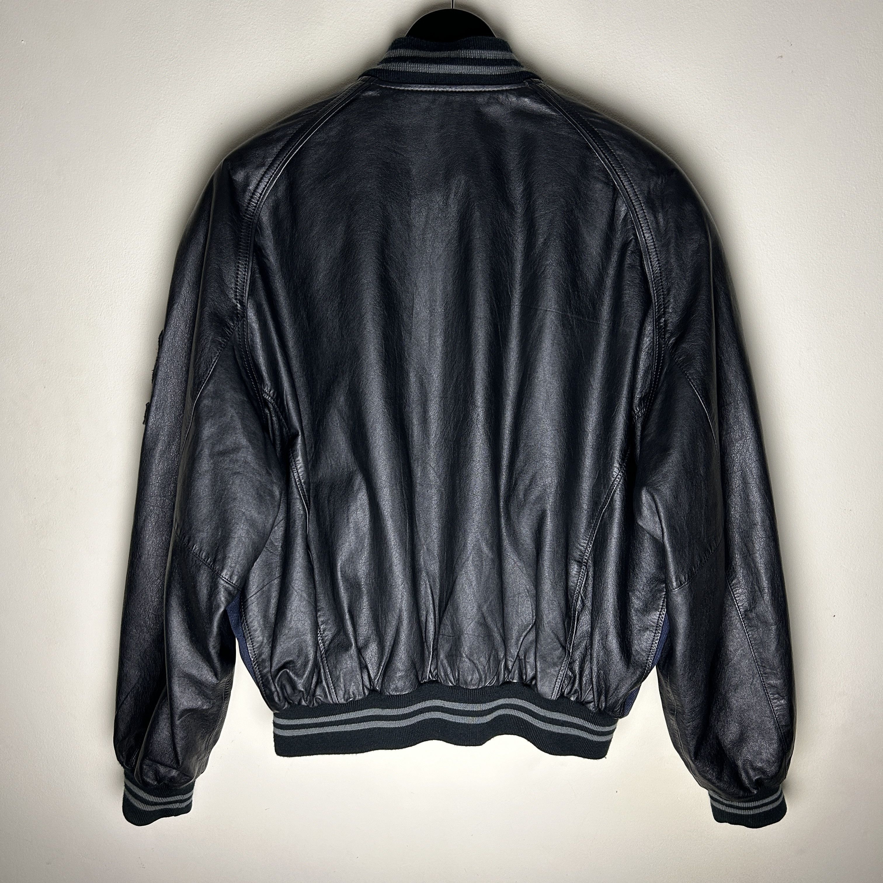 Vintage Vintage Harley Davidson Denim Leather Jacket Size US XL / EU 56 / 4 - 2 Thumbnail