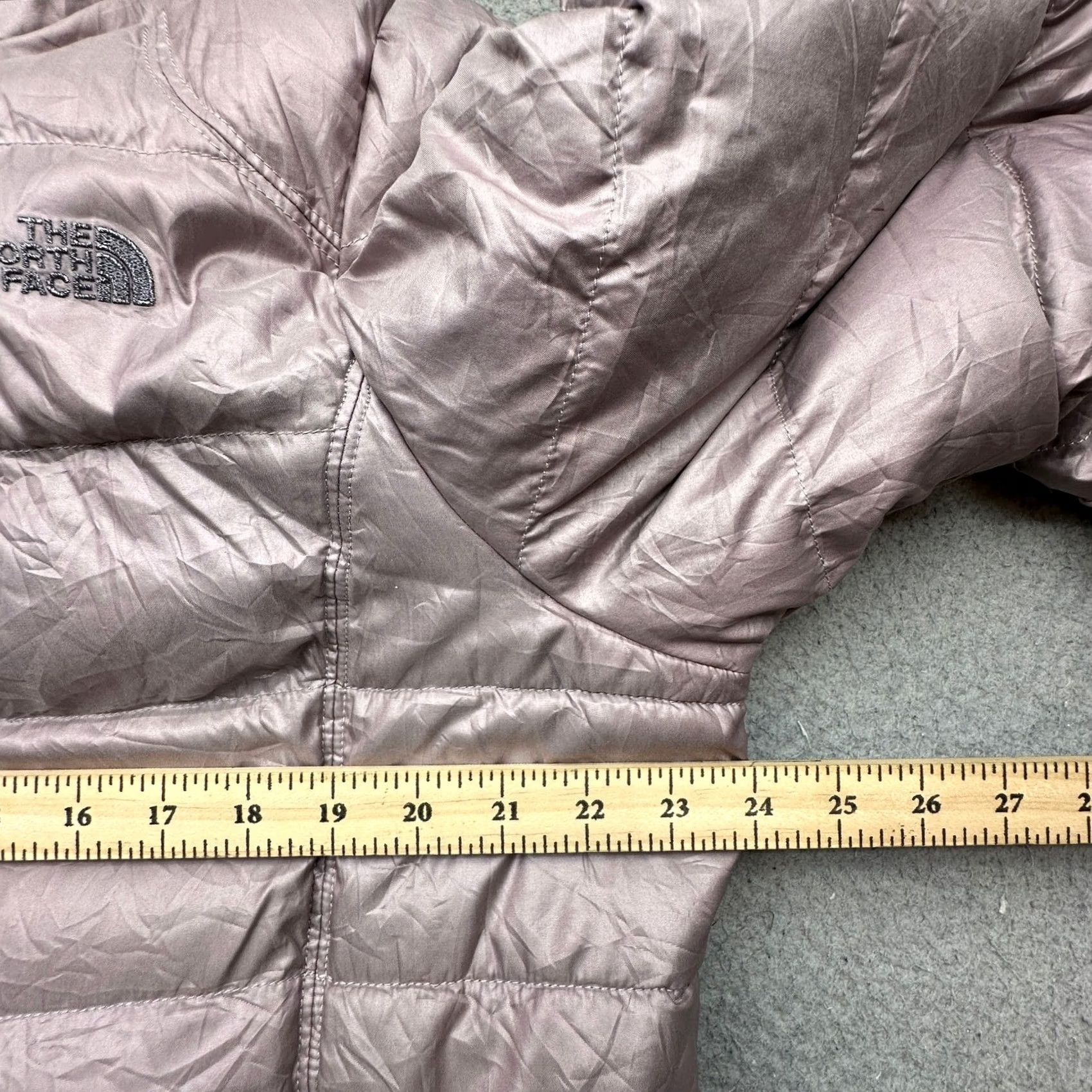 The North Face The North Face 550 Down Metropolis Puffer Hooded Parka Jacket Womens XL Purple Pink Erwachsene? Size XL / US 12-14 / IT 48-50 - 4 Thumbnail