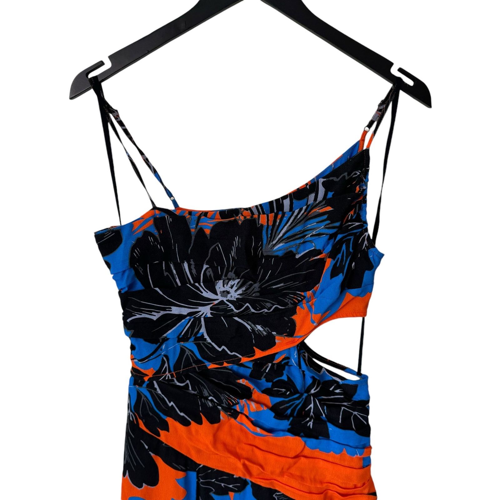 Anthropologie Anthropologie Tracy Reese Printed Asymmetrical Cutout Dress Size XS / US 0-2 / IT 36-38 - 6 Thumbnail