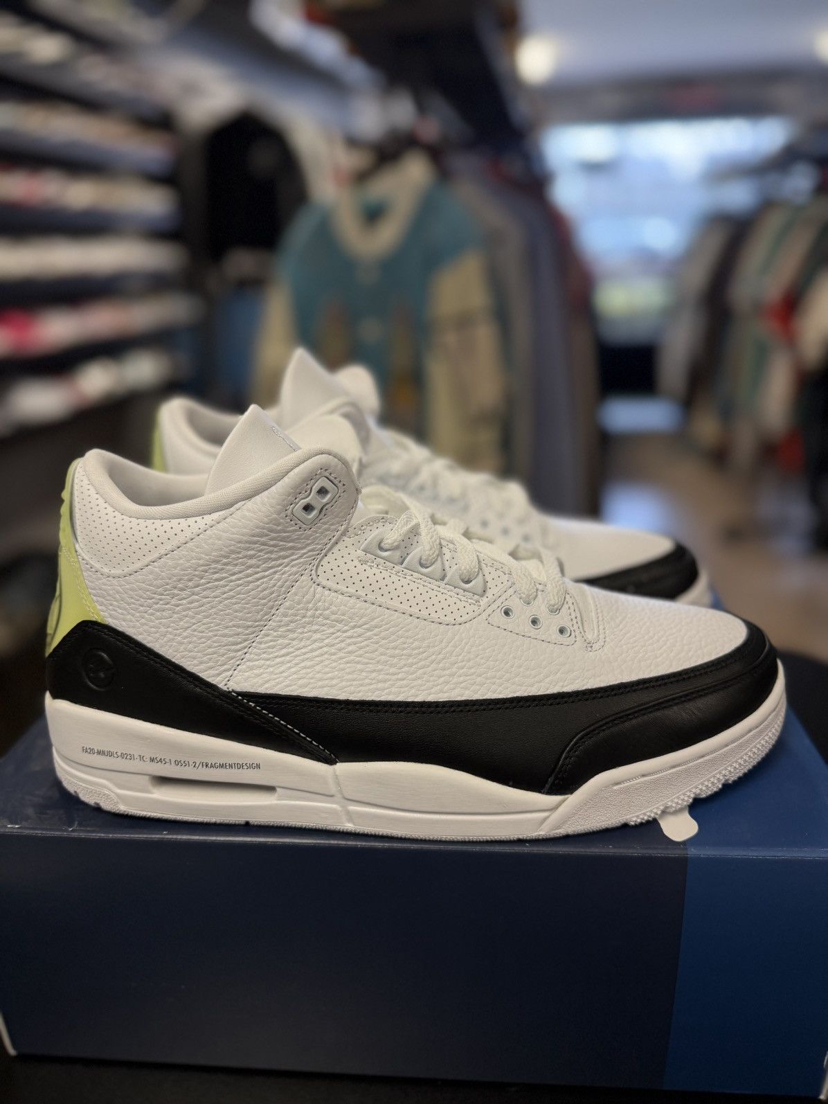 Jordan Brand × Nike Jordan 3 Black White Fragment Size 12 Brand New Size US 12 / EU 45 - 1 Thumbnail