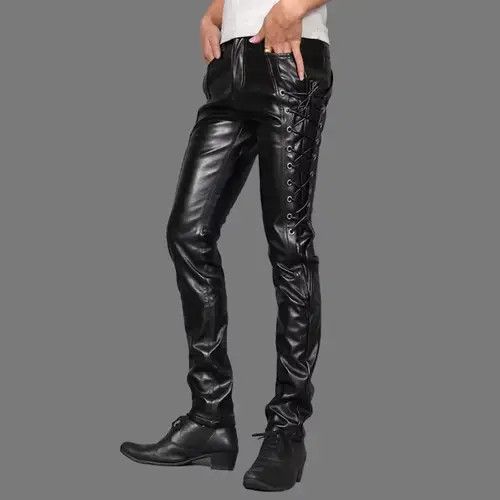 Japanese Brand × Vintage Handmade custom leather rare pants high fashion Size US 32 / EU 48 - 2 Thumbnail