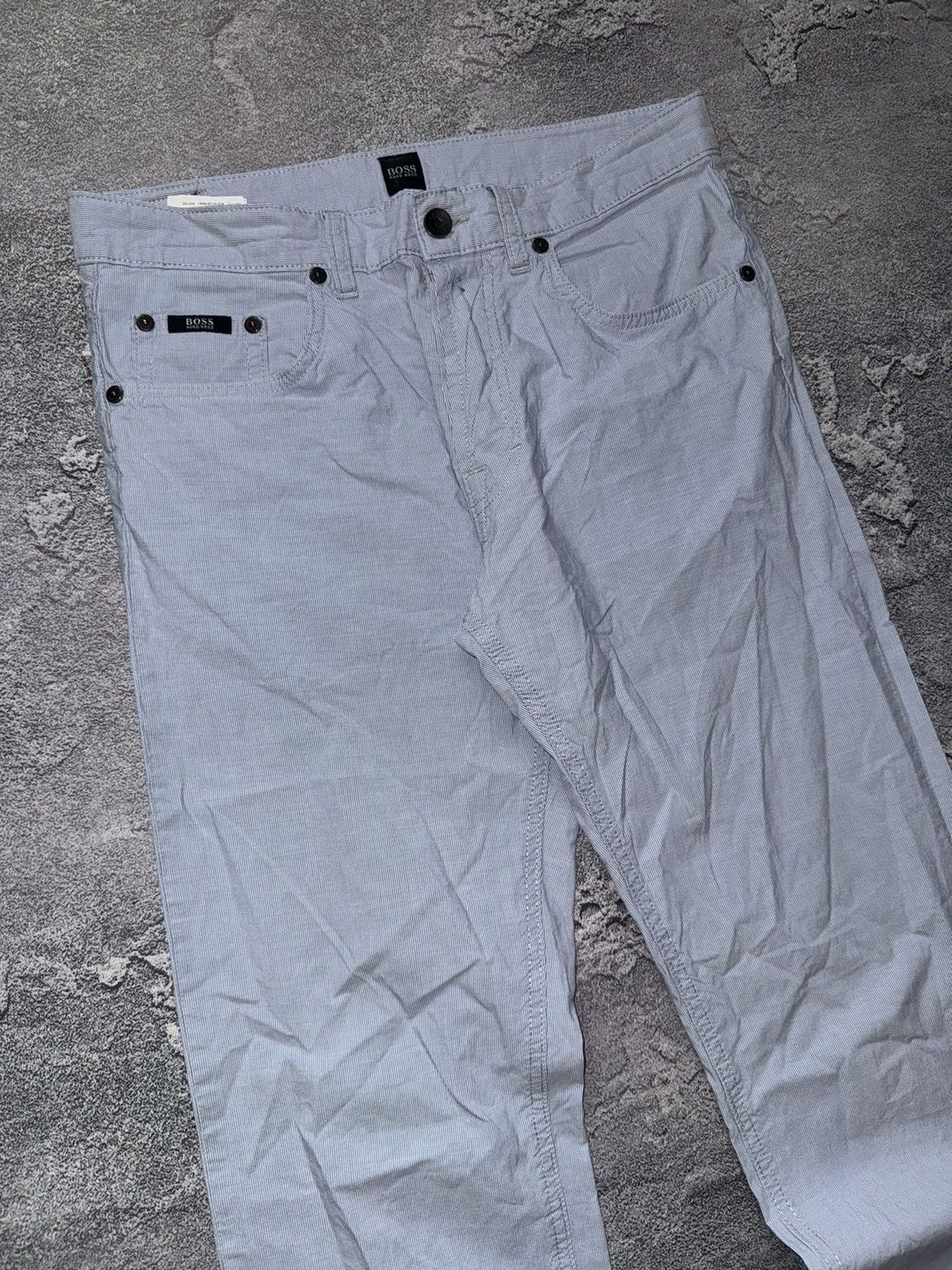 Hugo Boss Hugo boss 32/32 striped chino pant trouser Jean Size US 32 / EU 48 - 10 Thumbnail