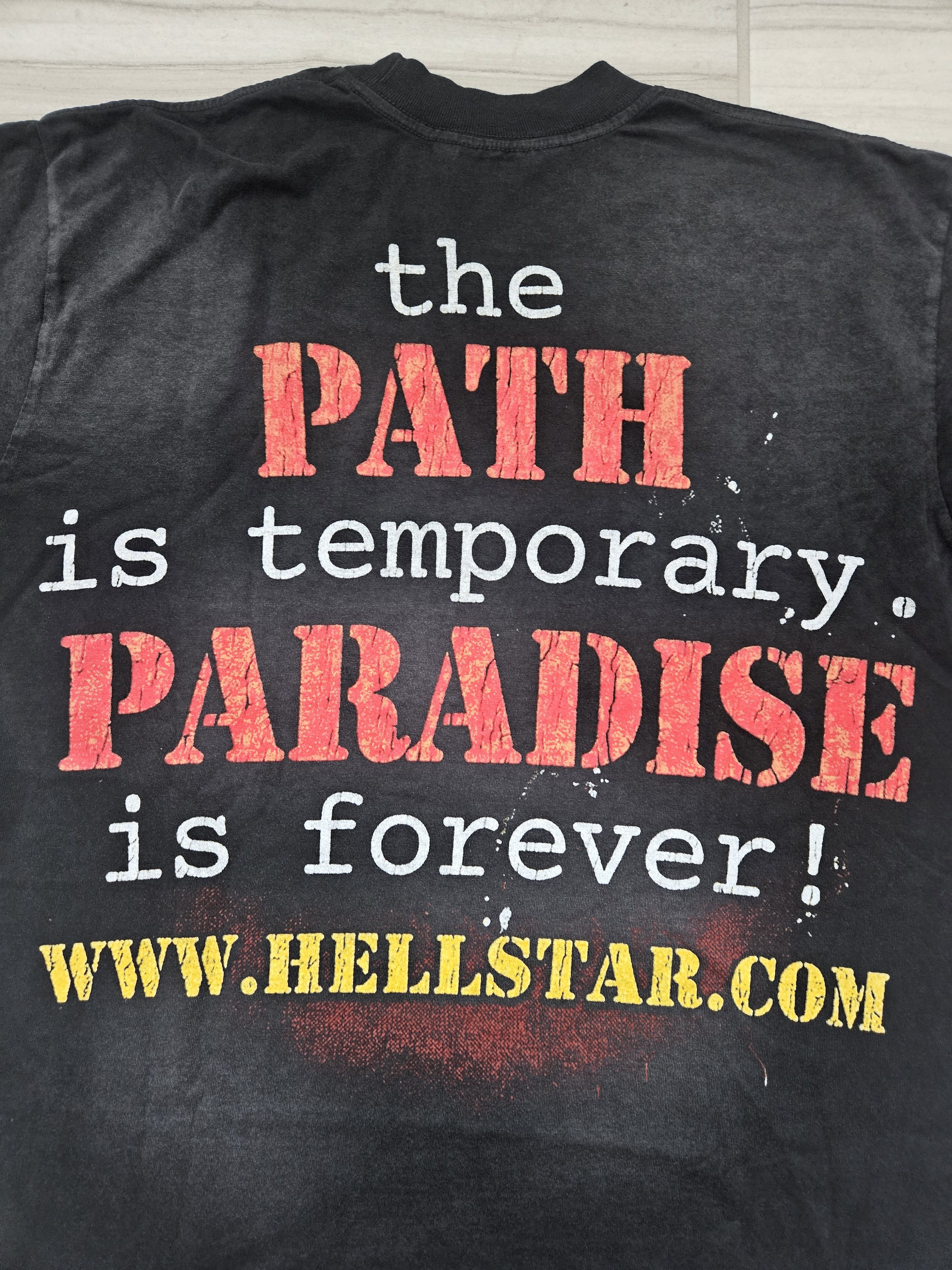 HELLSTAR Mercy Dog Path To Paradise Lambs Black T Shirt Size US S / EU 44-46 / 1 - 4 Thumbnail