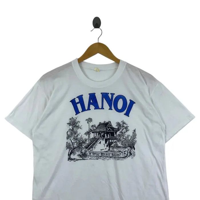 Vintage Vintage 80’ HANOI PAGODA TEMPLE Traditional Tee Shirt Size M / US 6-8 / IT 42-44 - 3 Thumbnail