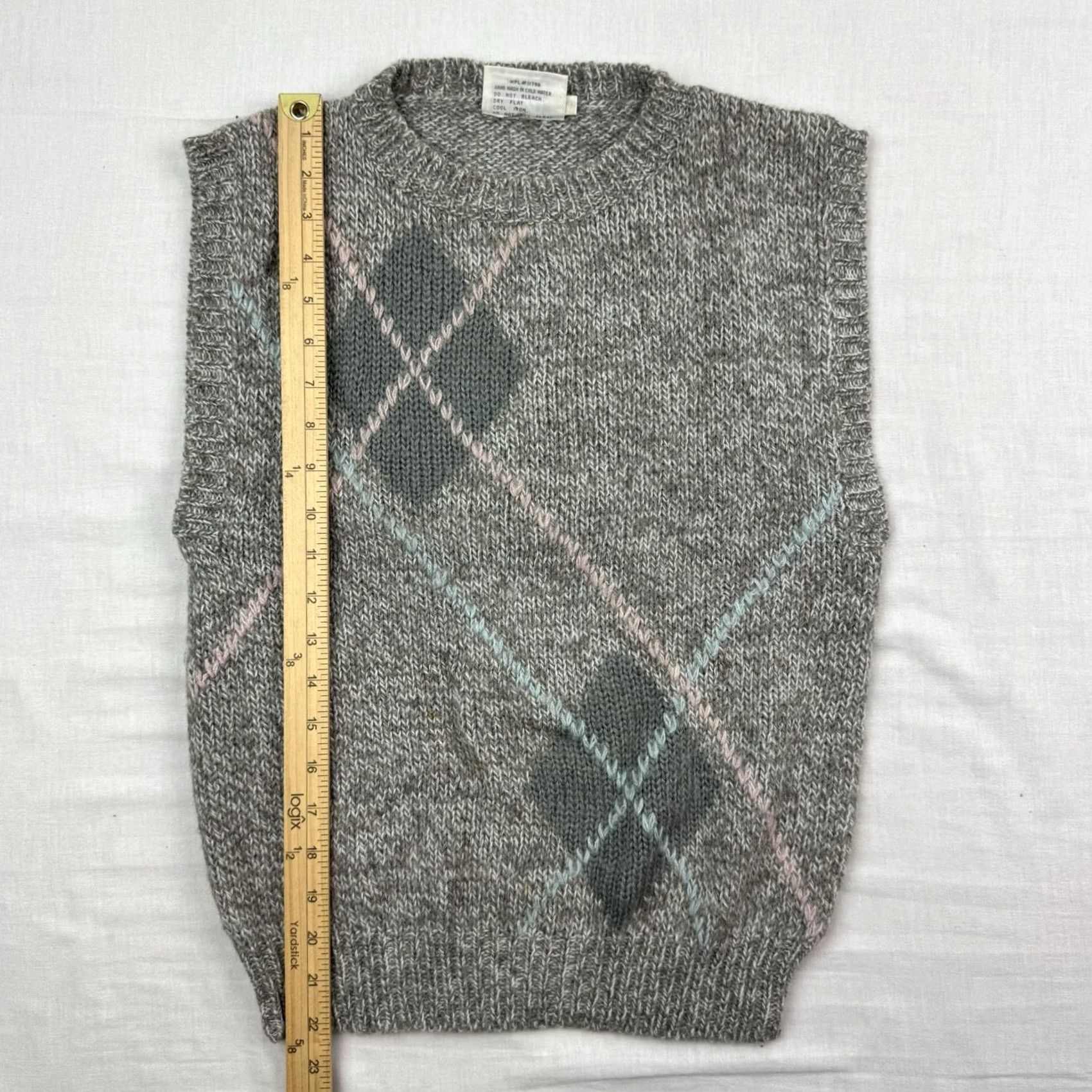 Vintage VINTAGE Personal Sweater Vest Womens Small Knit Classic 1980s Hipster American Size S / US 4 / IT 40 - 6 Thumbnail