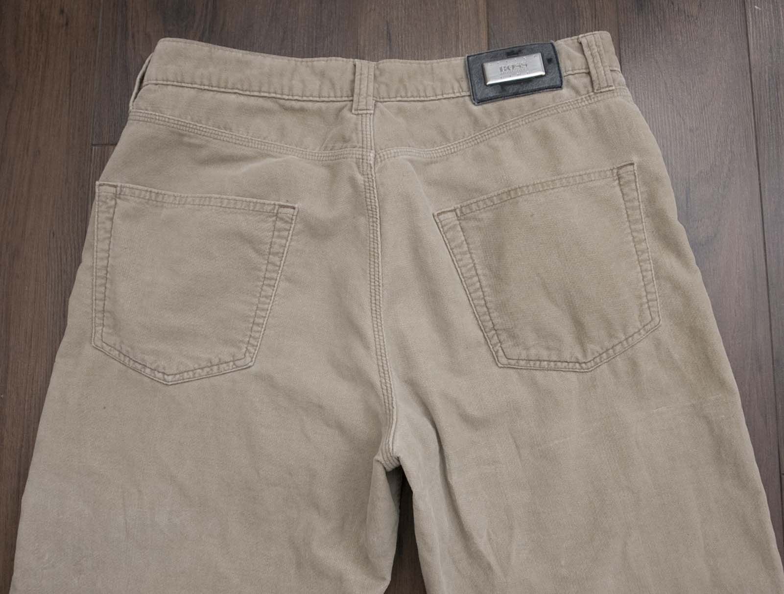 Hugo Boss Hugo Boss Pants Alabama Cotton Size 33x28 Pale Brown Size US 33 - 3 Thumbnail