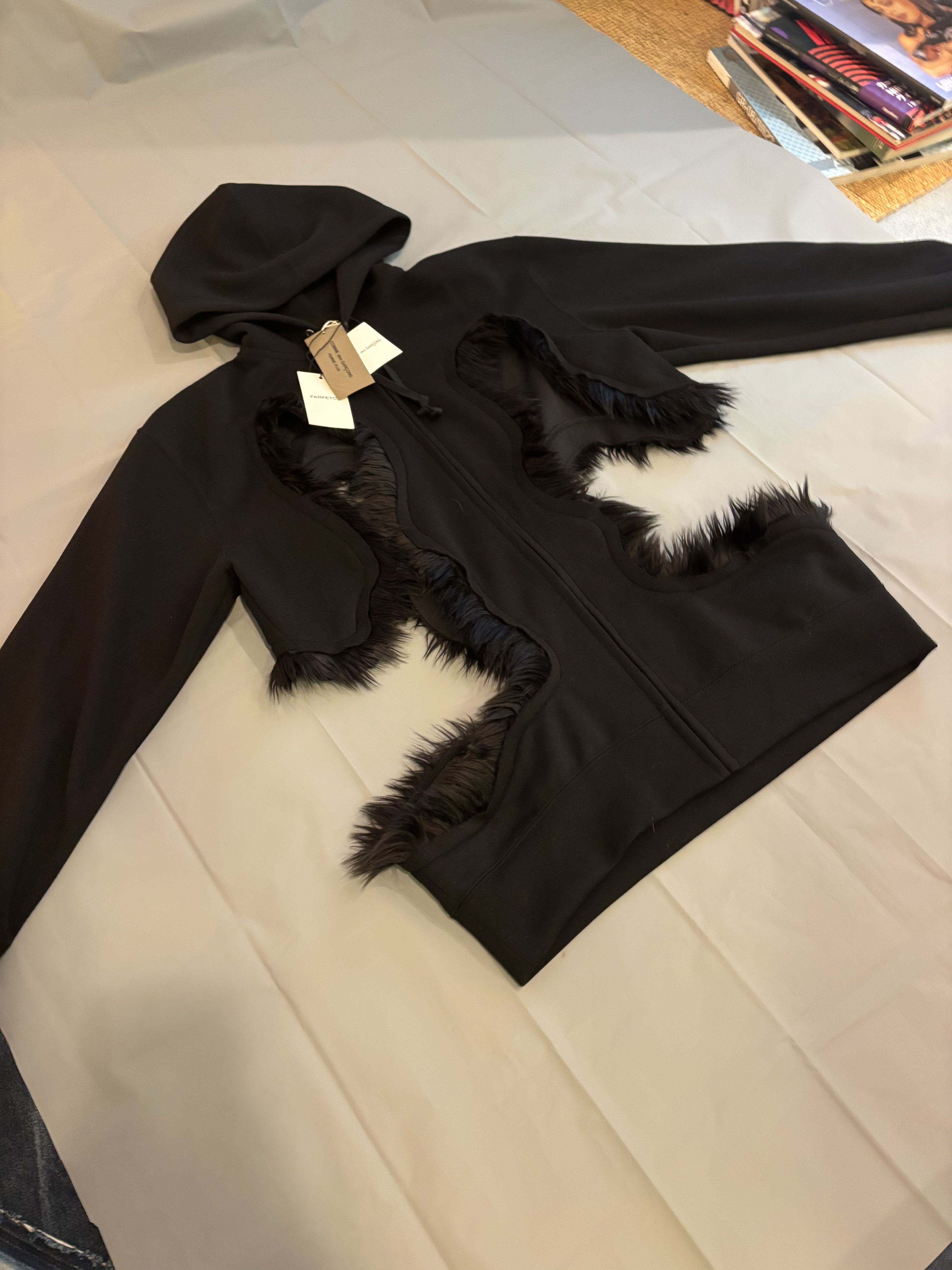 Comme des Garcons Sweat ajourée en poil Comme des Garçons Homme Plus Size US L / EU 52-54 / 3 - 5 Thumbnail