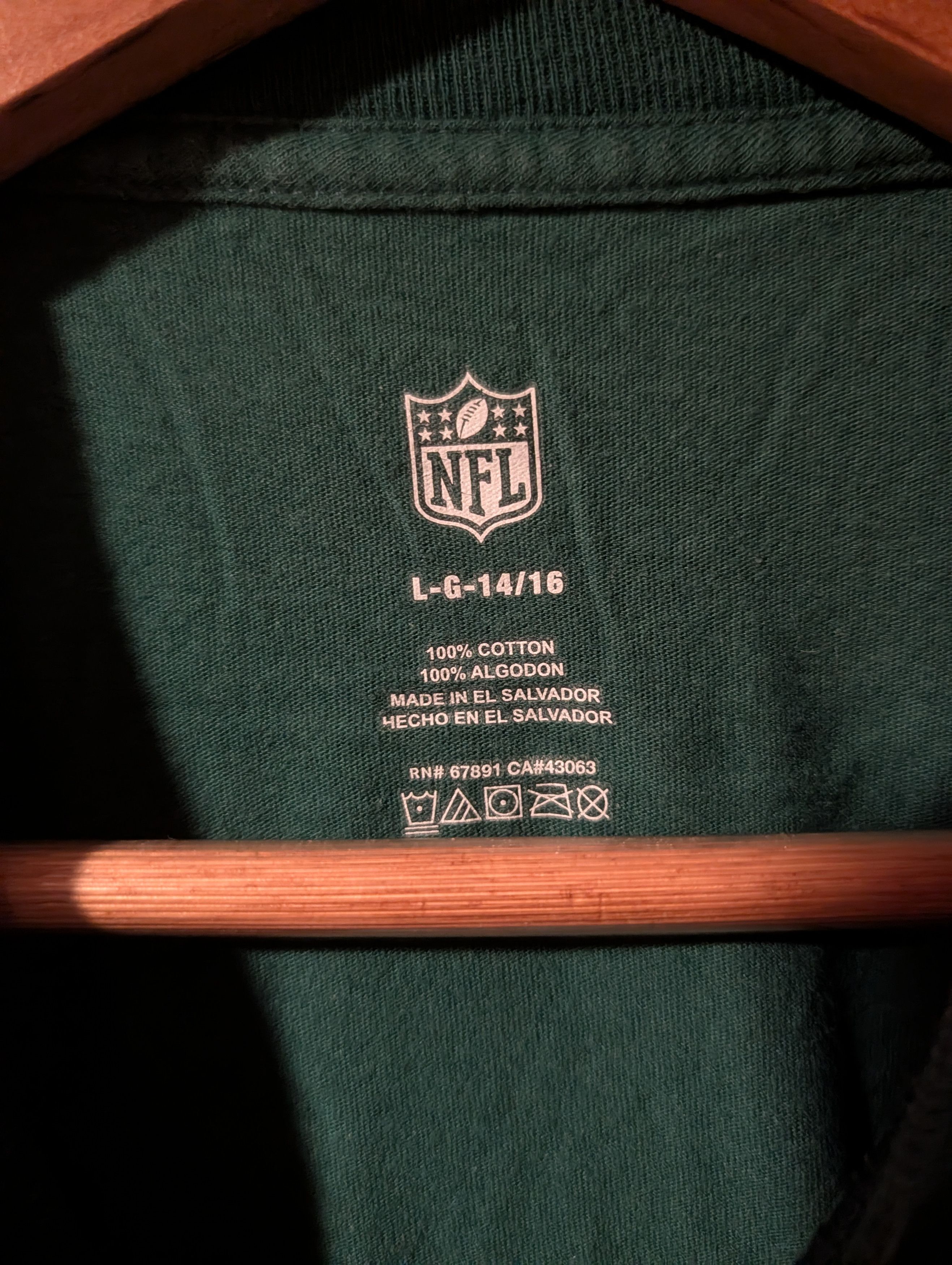 NFL Vintage Philadelphia Eagles Long Sleeve T Shirt KIDS 14/16 Size US L / EU 52-54 / 3 - 3 Thumbnail