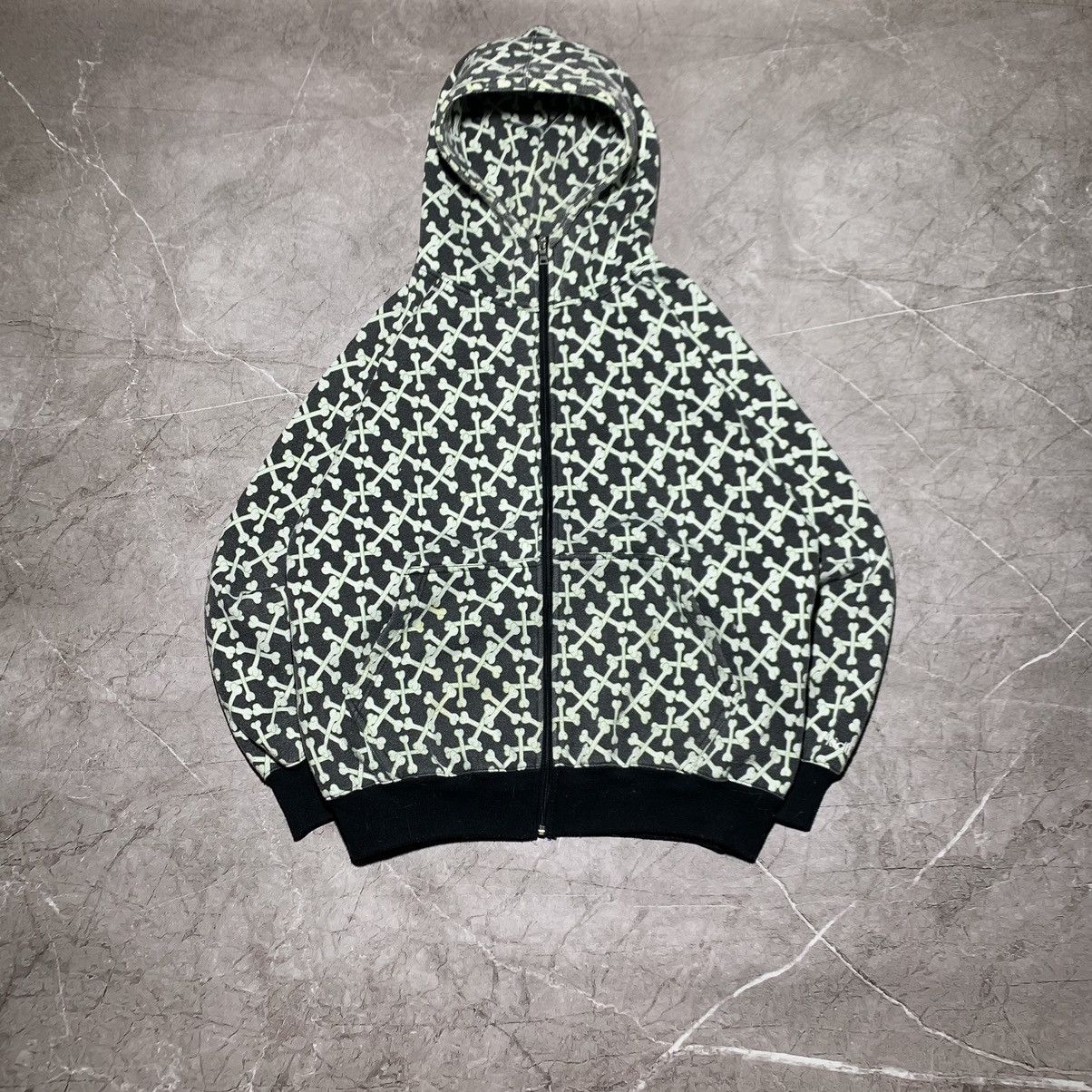 Vintage Distressed Kid Robot limited Zip Hoodie