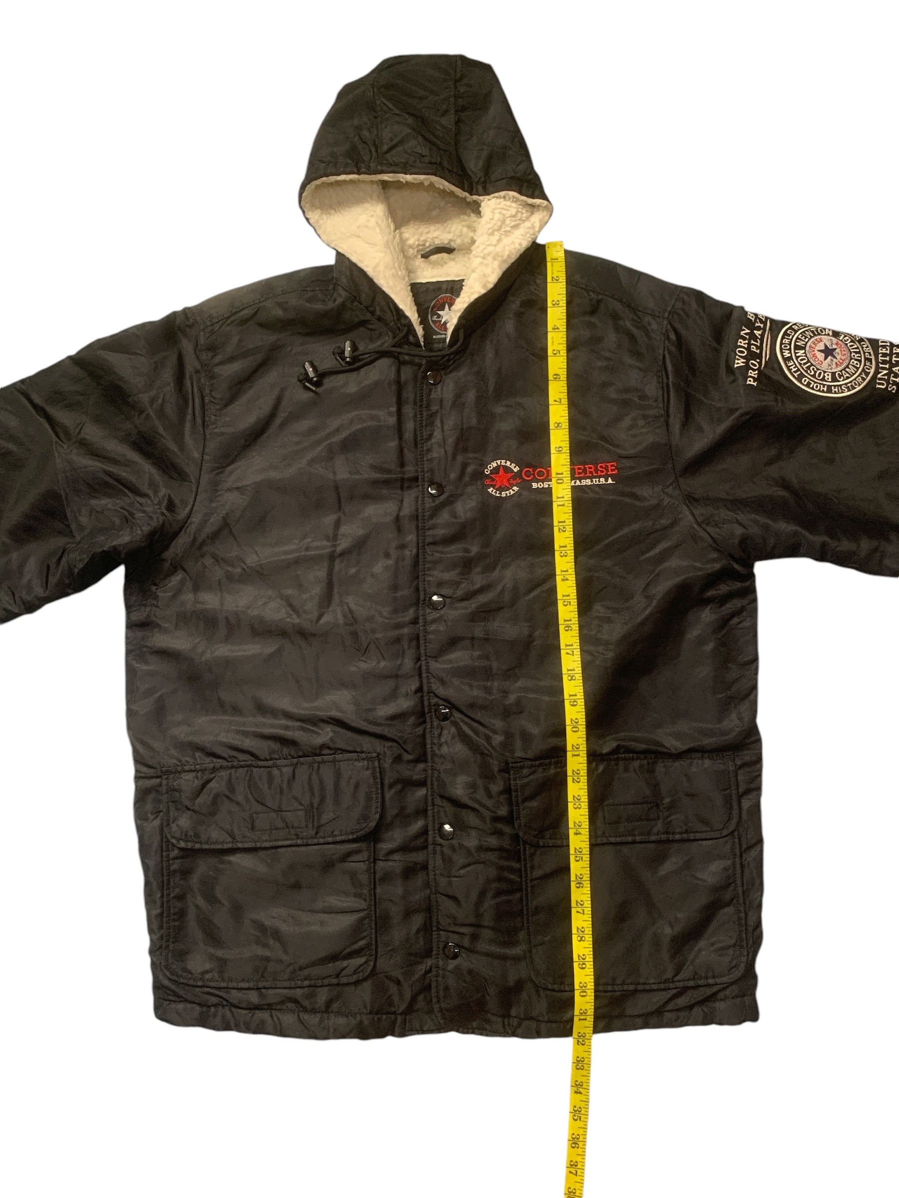 Converse × Vintage Rare Vintage Converse All Star Big Logo Sherpa Jackets Size US M / EU 48-50 / 2 - 11 Thumbnail