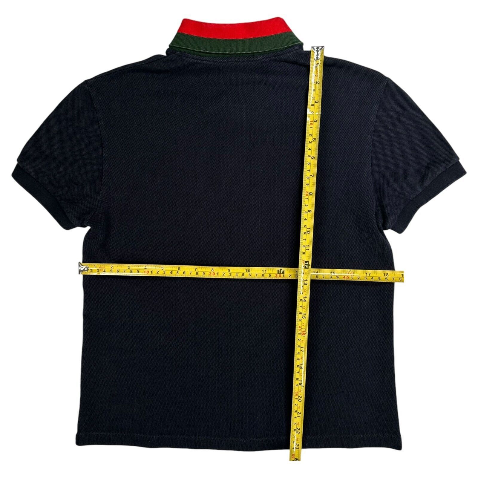 Gucci Gucci Size S Polo Shirt Navy Arrow/Heart Logo Taped Collar Size US S / EU 44-46 / 1 - 2 Thumbnail