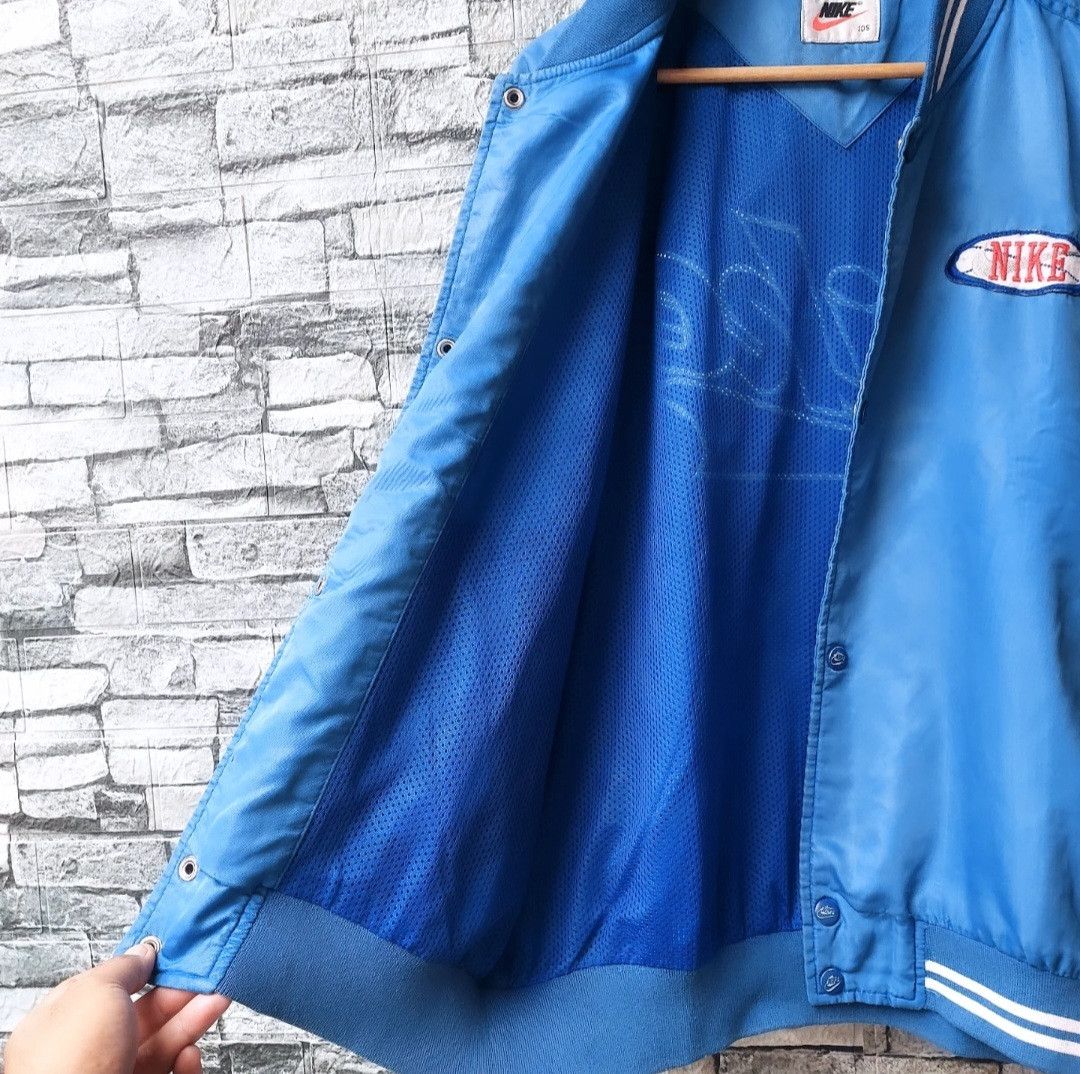 Nike 🔥RARE🔥Vintage 90s NIKE Varsity Jacket Size US L / EU 52-54 / 3 - 6 Thumbnail