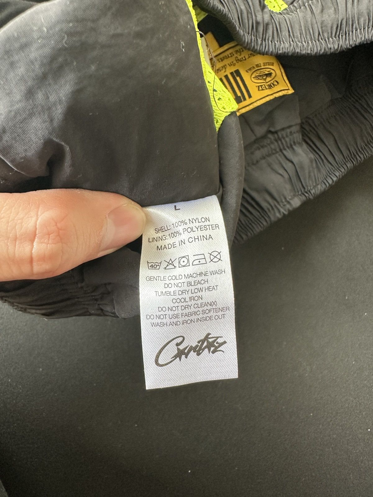 Corteiz Shuku Track Pants Blue Black Green Size US 34 / EU 50 - 7 Thumbnail