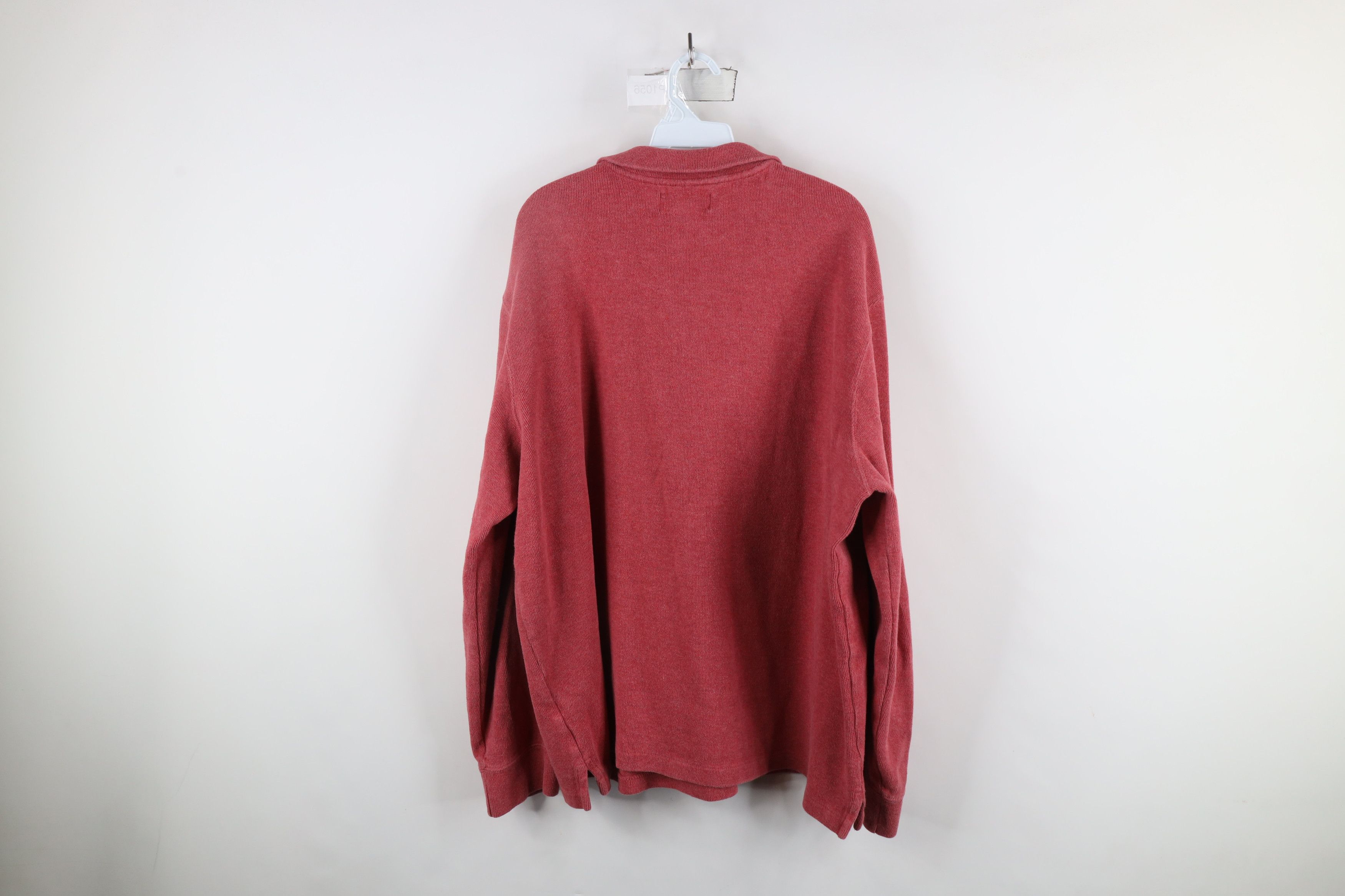Ralph Lauren × Vintage Vintage 90s Ralph Lauren Knit Half Zip Pullover Sweater Size US XXL / EU 58 / 5 - 8 Thumbnail