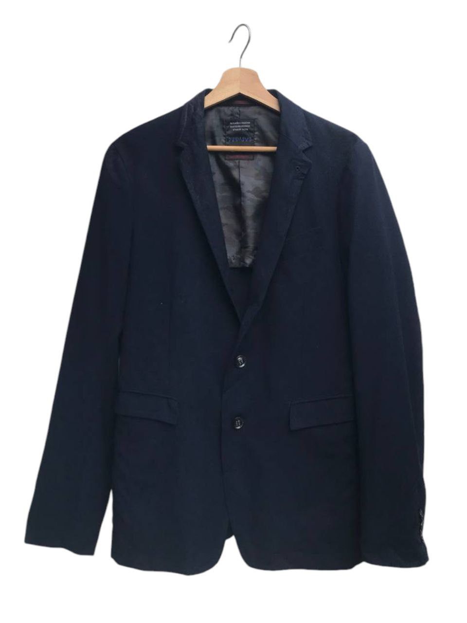 Japanese Brand × Nicole Club Nicole Club for Men Camo Collar Blazer Size US M / EU 48-50 / 2 - 1 Thumbnail