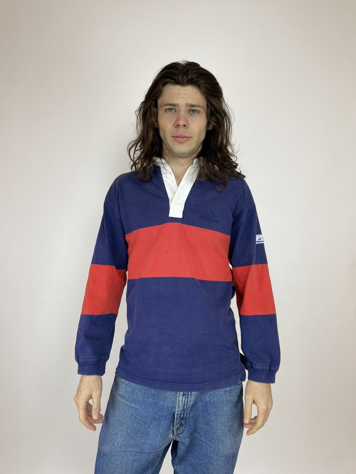Adidas × Vintage Vintage Adidas Soccers France Coupe Du Monde 1998 Polo Size US S / EU 44-46 / 1 - 1 Thumbnail