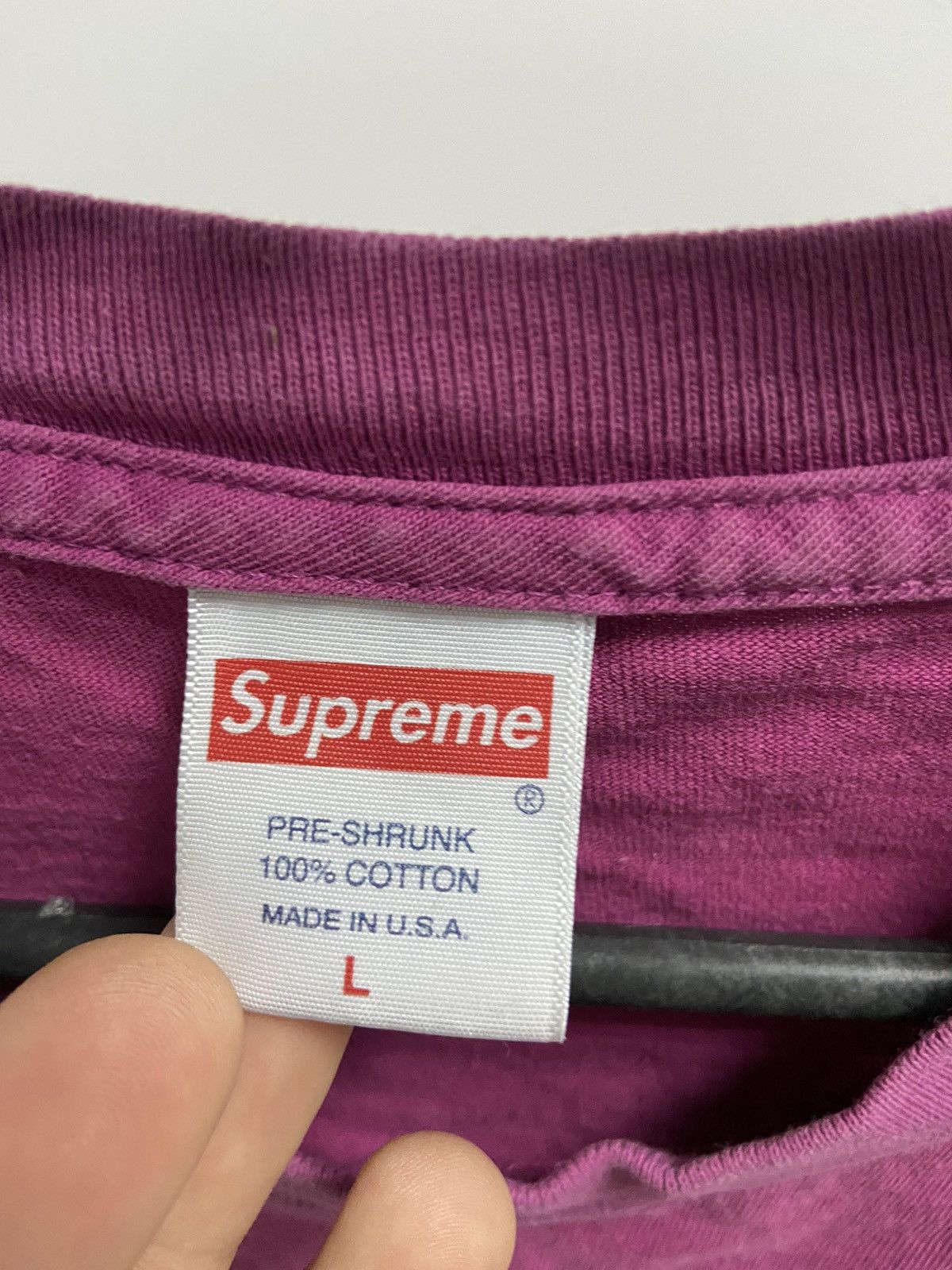 Supreme × Vintage Supreme Paint Logo Vintage T Shirt Big Logo Size US L / EU 52-54 / 3 - 4 Thumbnail