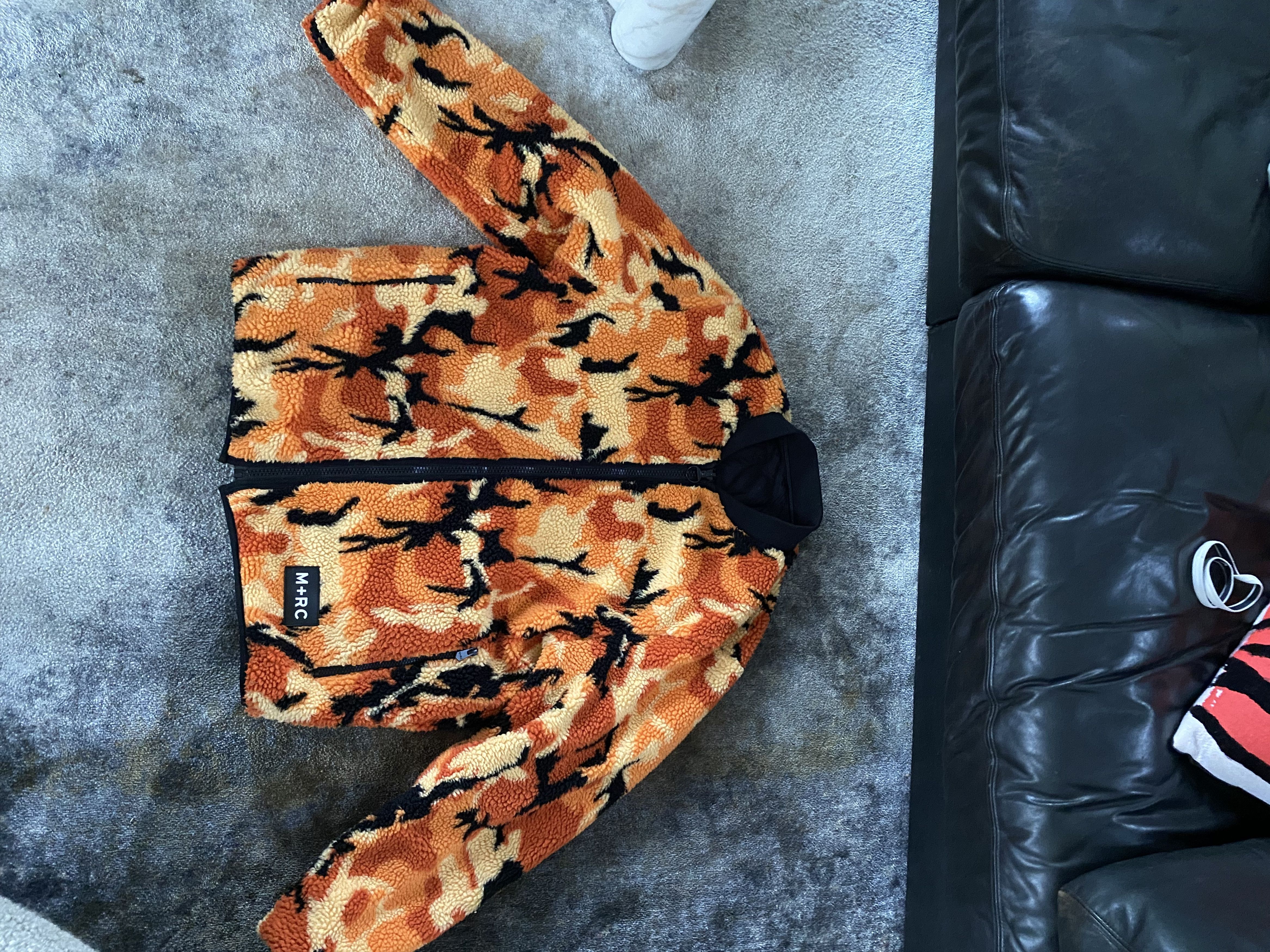 M+Rc Noir M+RC Noir Reversible Jacket Orange Camo | Grailed