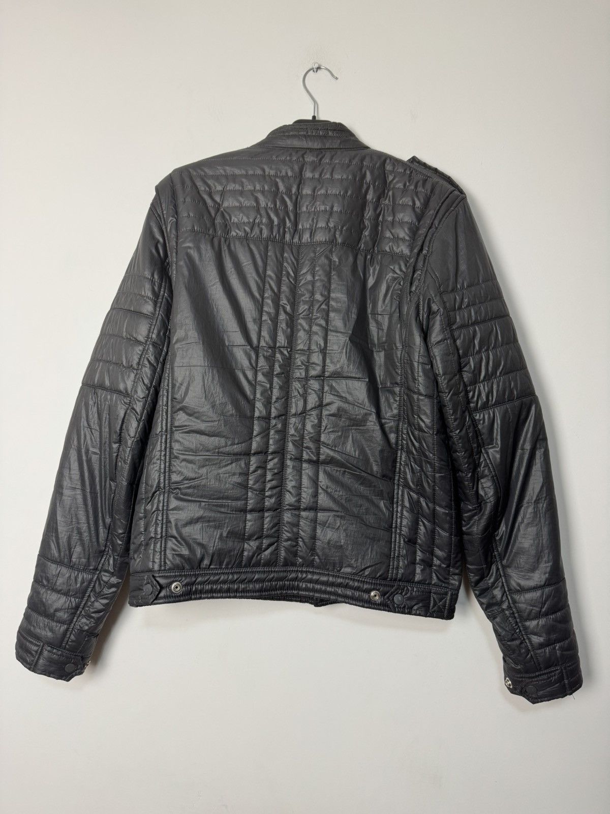 Diesel Diesel Quilted Biker Jacket Avant Garde Archive Style 00S Size US L / EU 52-54 / 3 - 10 Thumbnail