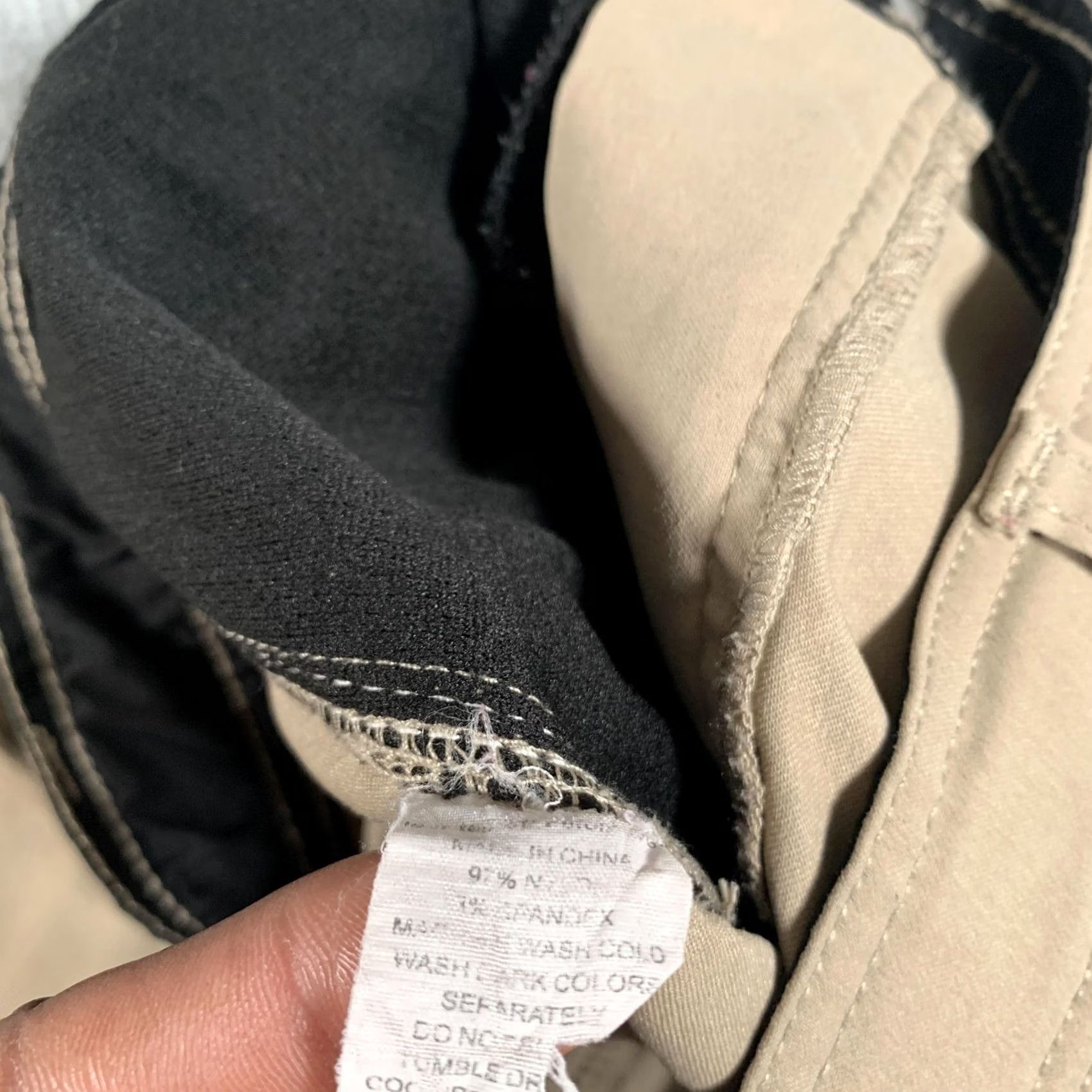 Prana Prana Stretch Zion Pants Mens M 32L Khaki Nylon Spandex Hiking Cargo Outdoor Twill Pants Size US 31 - 7 Thumbnail