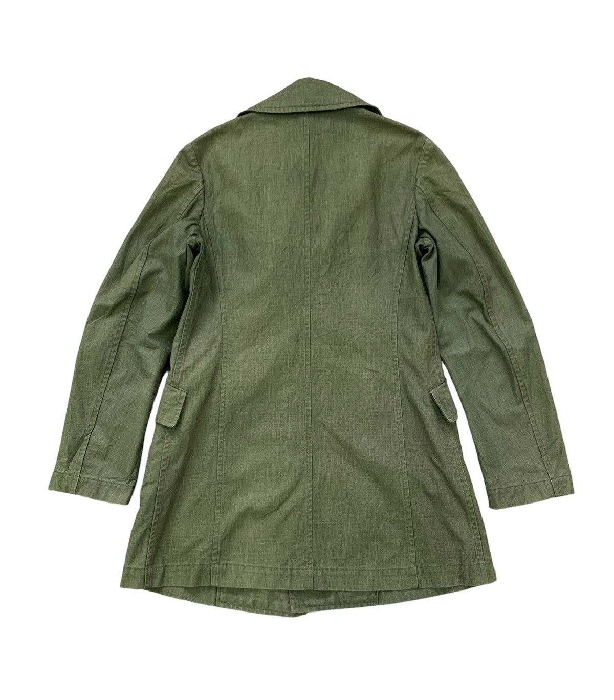 Comme des Garcons Vtg AD2001 Tricot Comme des Garcons Double Breast Coat Jkt Size US M / EU 48-50 / 2 - 2 Thumbnail