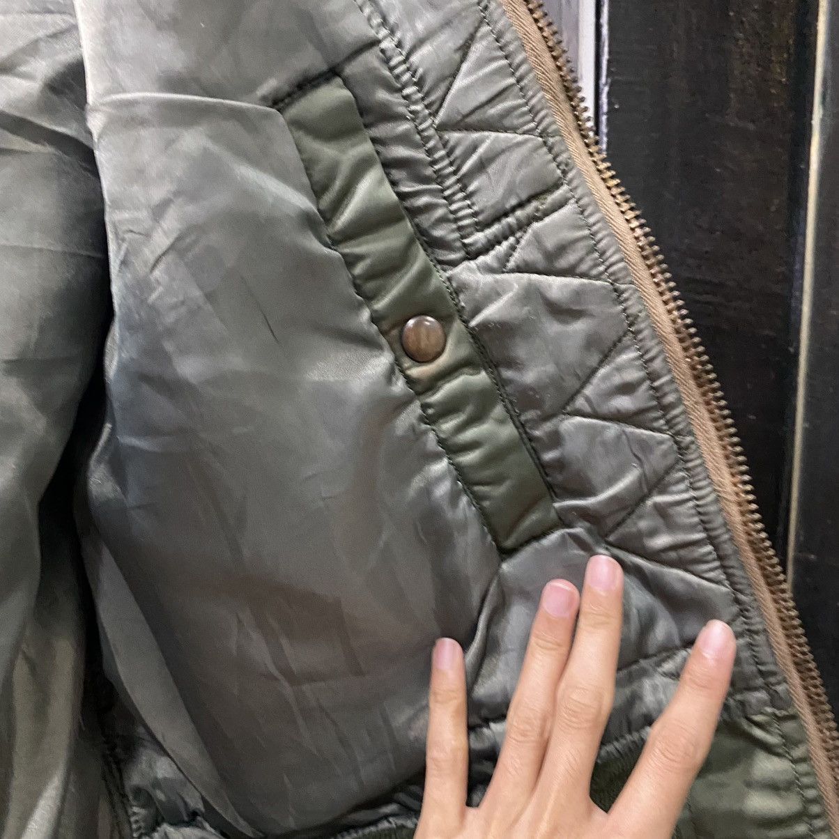 Alpha Industries Vintage MA-1 Alpha Industries Bomber Jacket "309th FTR SQDN" Size US M / EU 48-50 / 2 - 13 Thumbnail
