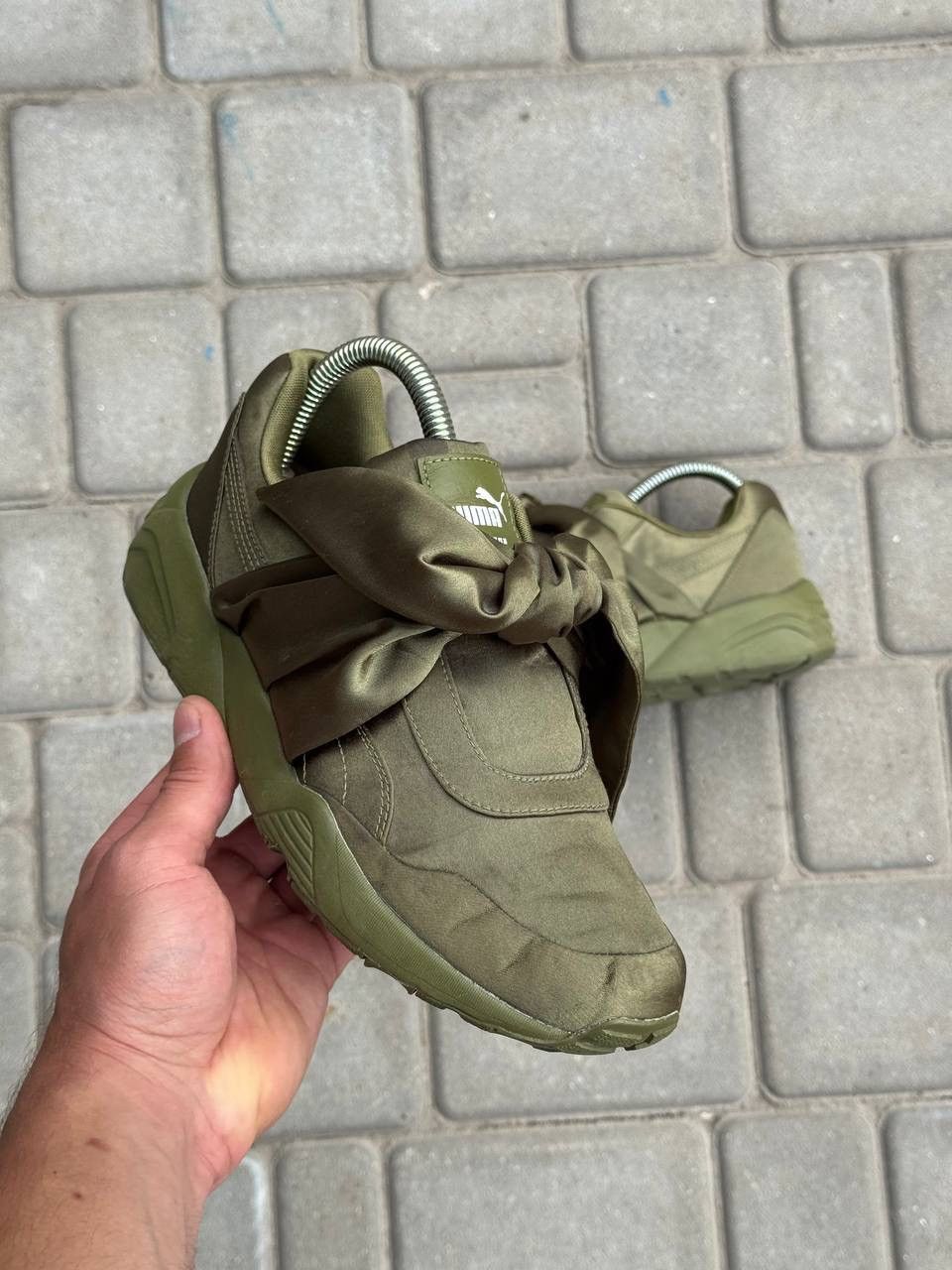 Fenty Puma x Rihanna Fenty Bow Sneakers Olive Branch Green Size5.5 Size US 8.5 / IT 38.5 - 2 Thumbnail