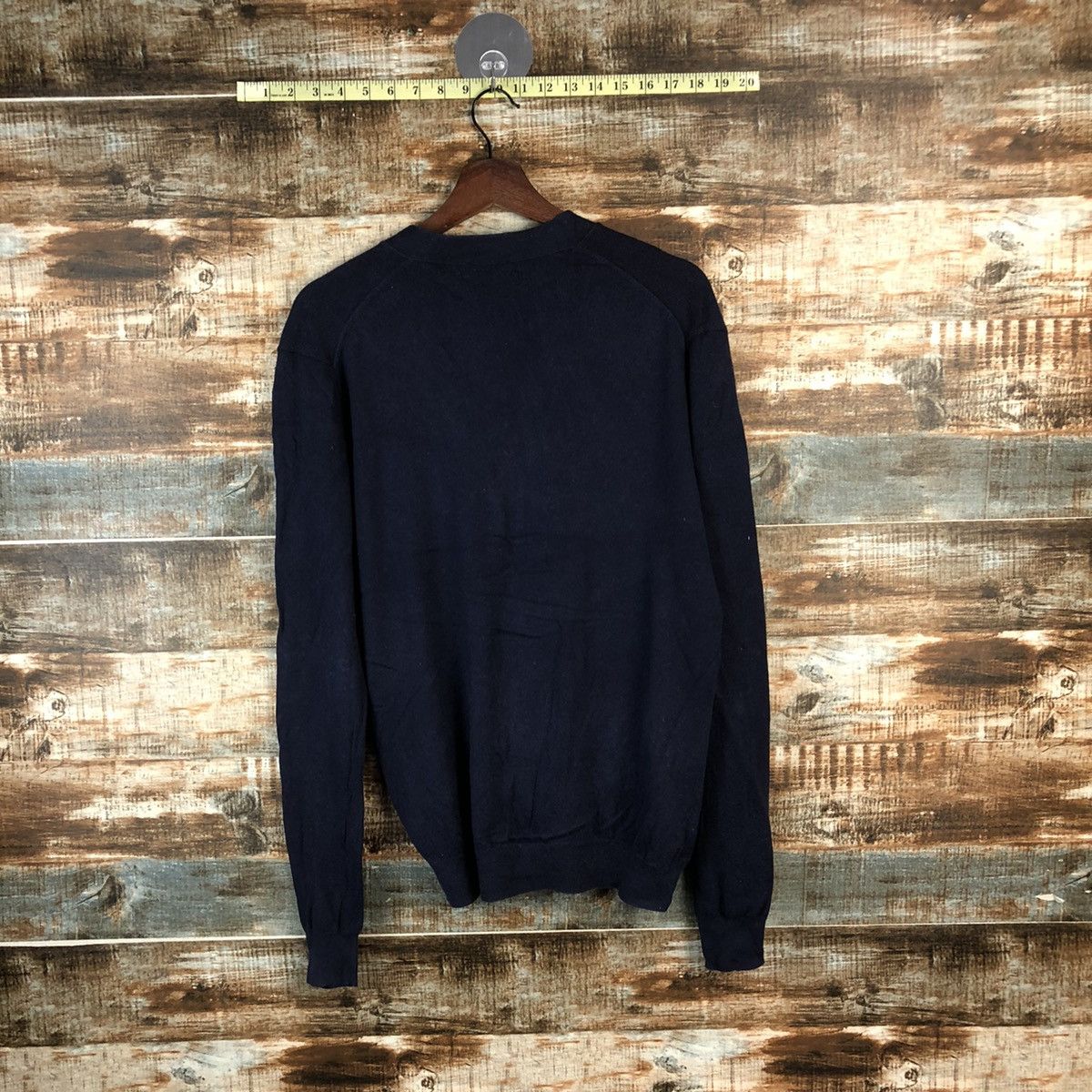 Polo Ralph Lauren DL Polo Ralph Lauren Dark Blue cardigan Knitwear #C730 Size US S / EU 44-46 / 1 - 14 Thumbnail