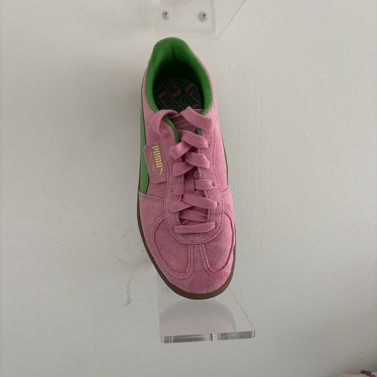 Puma Puma Palermo Pink Delight green gum sneaker Size US 6 / IT 36 - 5 Thumbnail