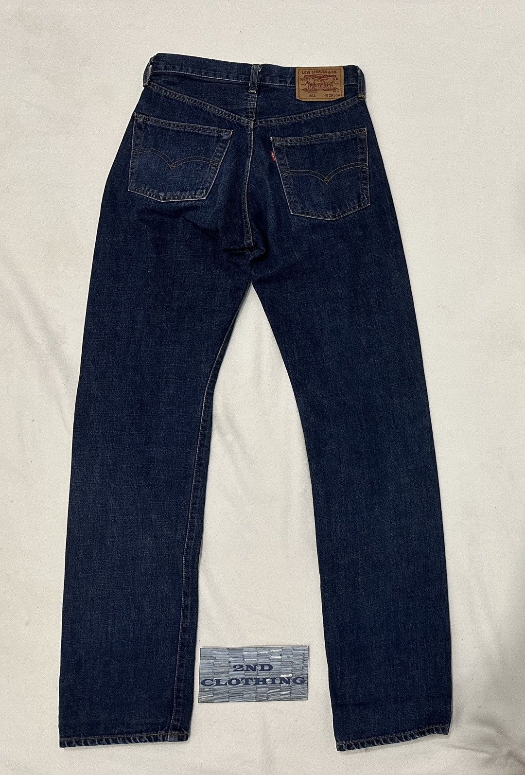 Edwin × Lee × Levi's Vintage Clothing LEVIS 502 BIG E SELVEDGE VINTAGE 1995 Size US 28 / EU 44 - 2 Thumbnail