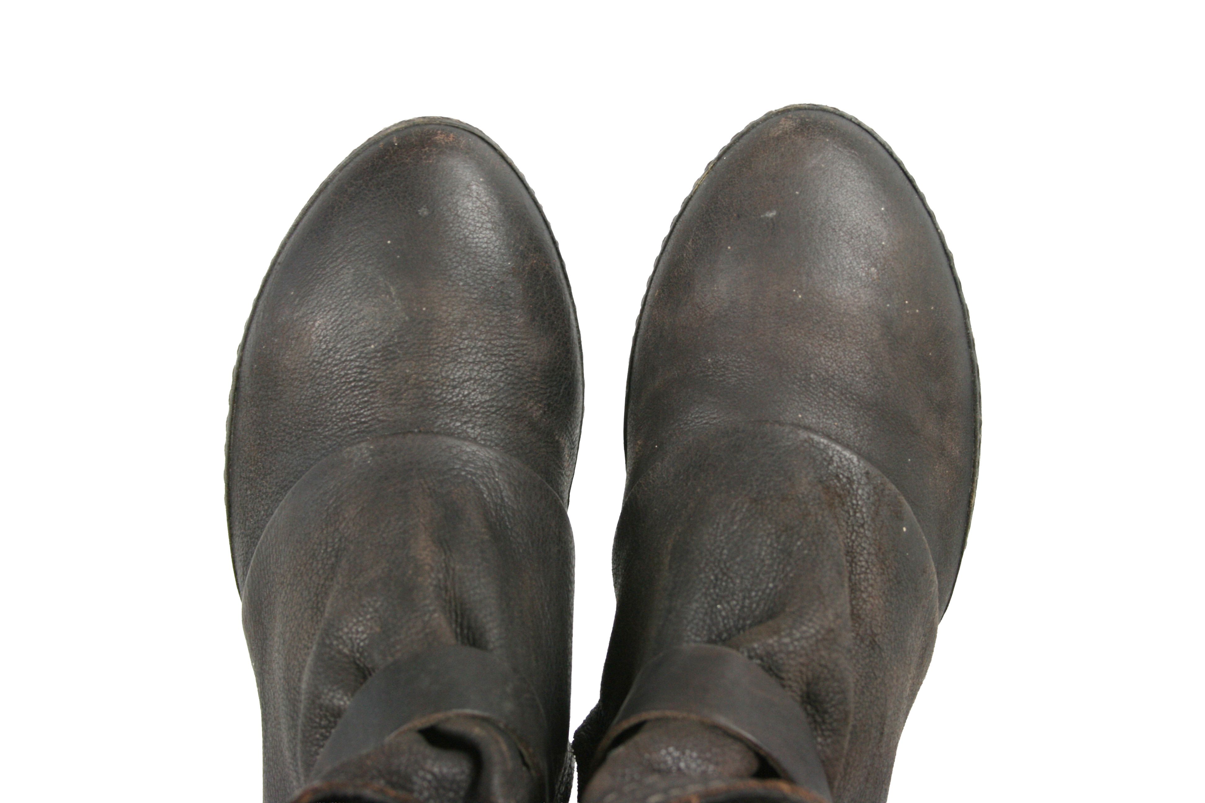 A.S.98 00S Airstep Grunge Avant Garde Heeled Boots Vintage Size US 6 / IT 36 - 7 Thumbnail