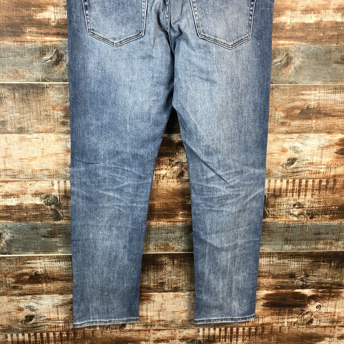Japanese Brand DL Uniqlo Jeans Distressed Denim Pants #C150 Size US 34 / EU 50 - 16 Thumbnail