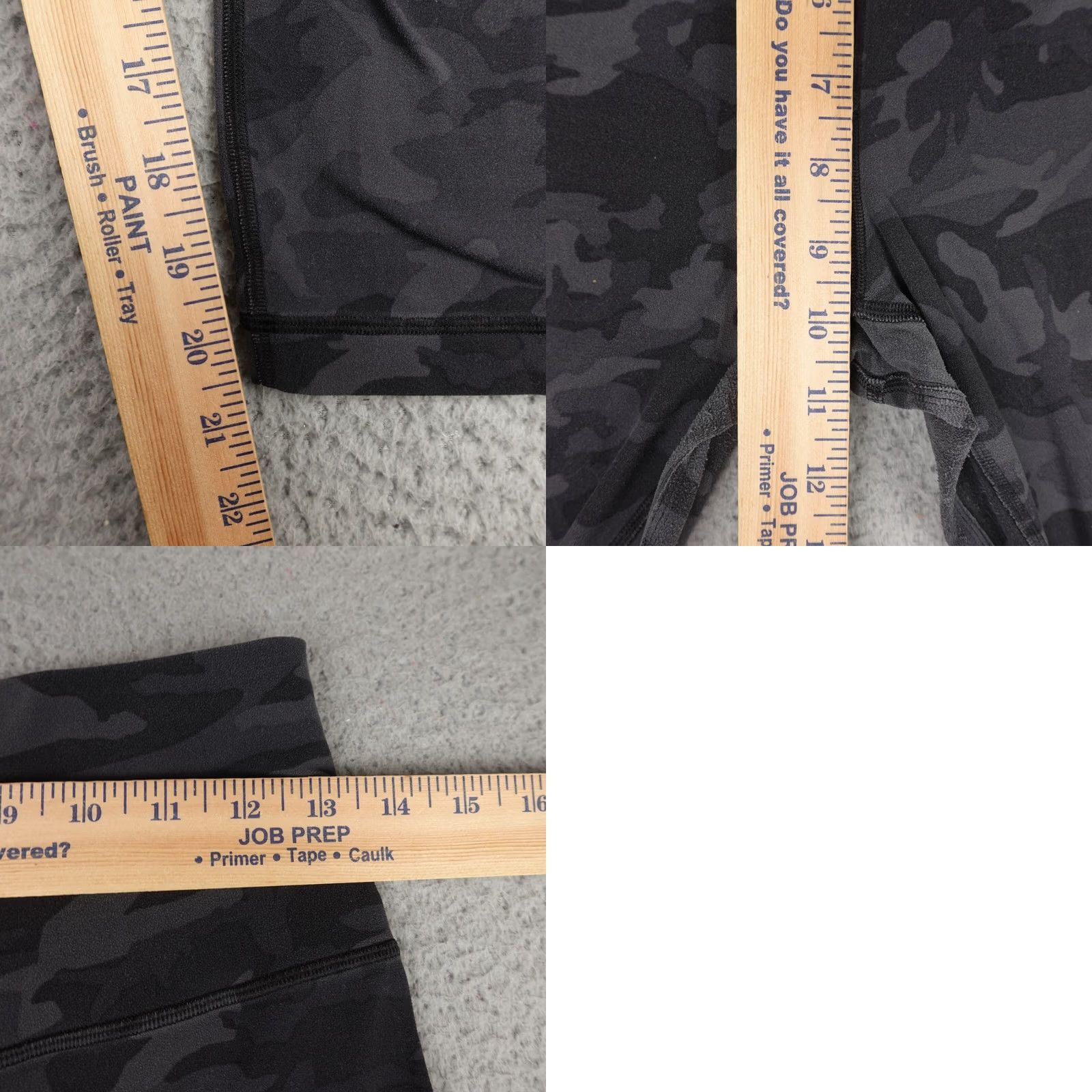 Lululemon Lululemon Leggings Womens 2 Black Camo Capri High Rise Athleisure Gym Yoga Size 26" / US 2 / IT 38 - 8 Thumbnail