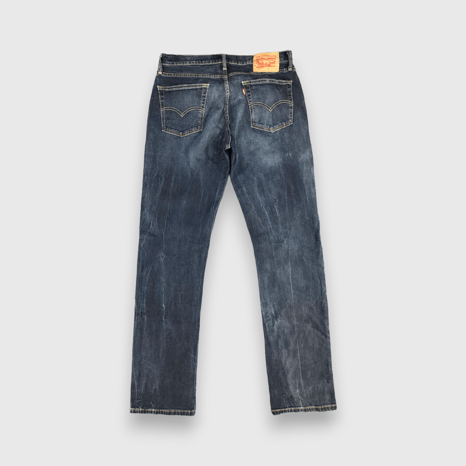 Levi's Vintage Blue Wash Levis 514 Jeans-J2143 Size US 33 - 2 Thumbnail