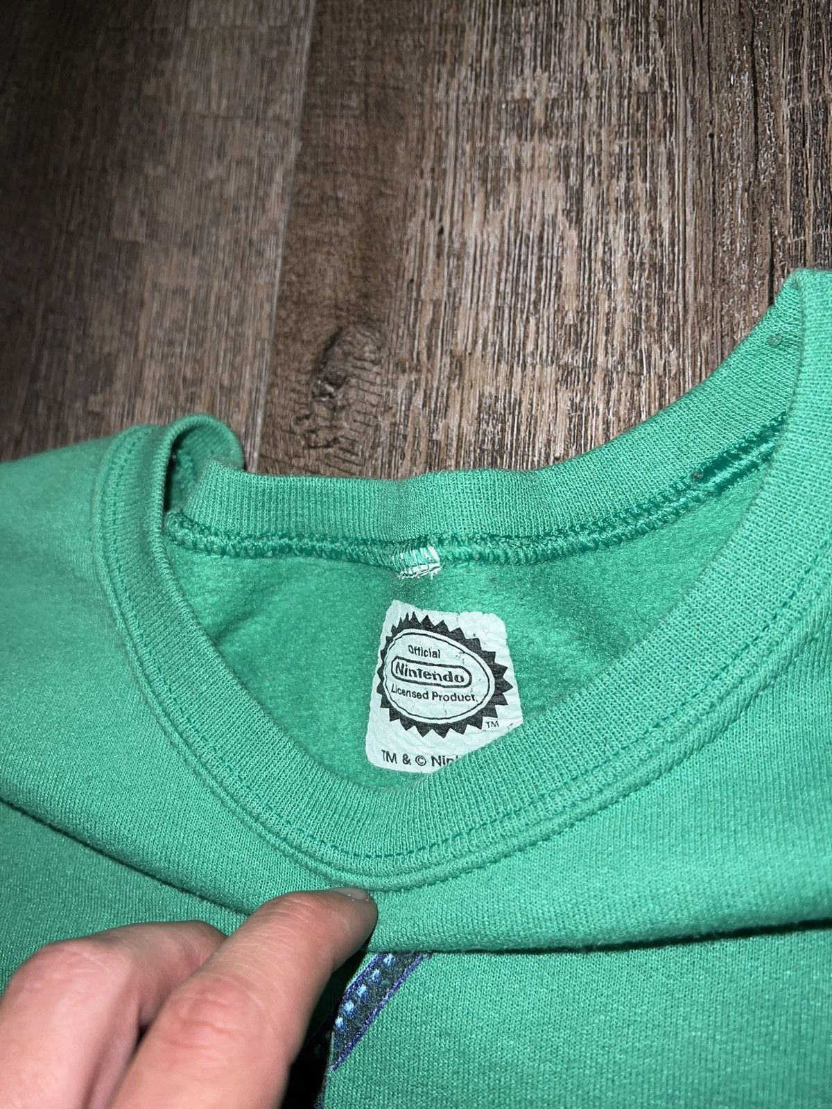 Nintendo Legend of Zelda Ocarina of Time Crewneck Sweater size small Size US S / EU 44-46 / 1 - 3 Thumbnail