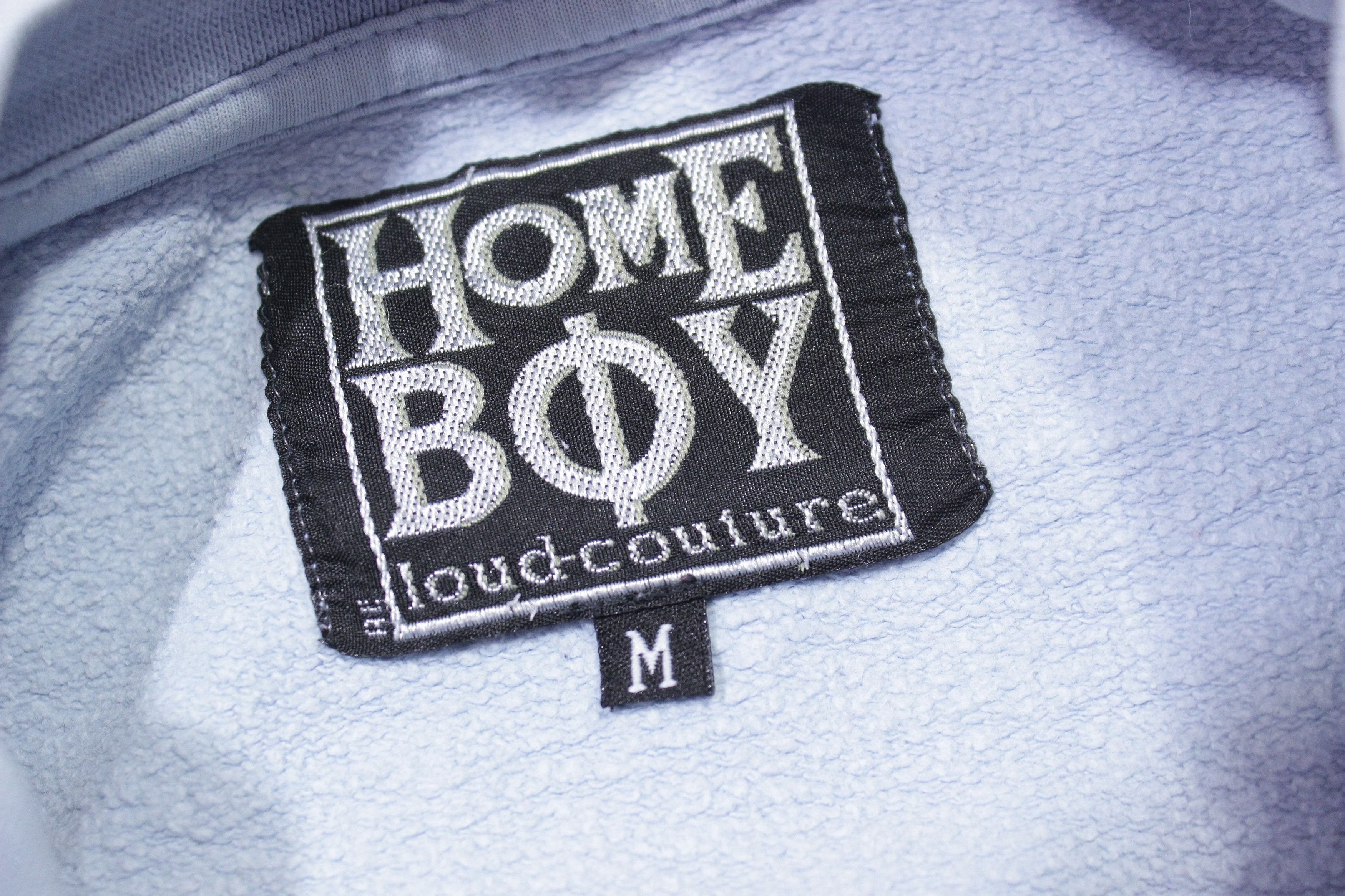 HOMME BOY CO. 90S Homeboy Loud-Couture Big Logo Sweatshirt Vintage Size US M / EU 48-50 / 2 - 8 Thumbnail