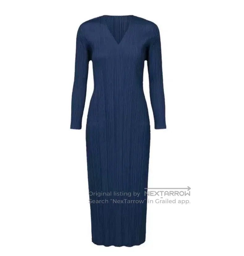 Issey Miyake Issey Miyake Long Sleeve Dress Size M / US 6-8 / IT 42-44 - 1 Thumbnail