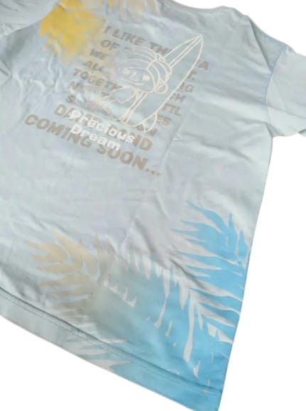 Japanese Brand T Shirt Going Down Double Layer Lgb style Size US L / EU 52-54 / 3 - 4 Thumbnail