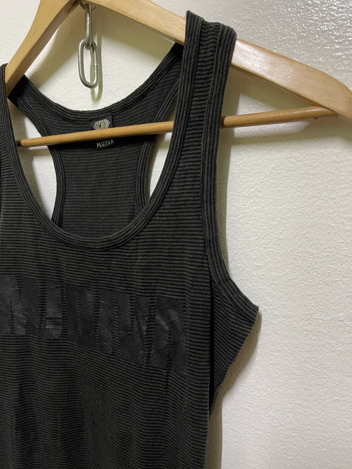 Japanese Brand Mjdiva Striped Top Tank Size XS / US 0-2 / IT 36-38 - 5 Thumbnail