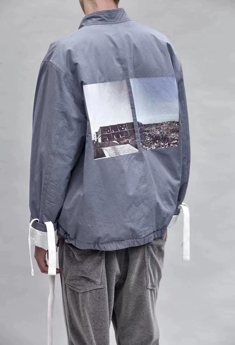 Song For The Mute Song For The Mute silhouette reversible thin cotton coat Size US M / EU 48-50 / 2 - 2 Thumbnail