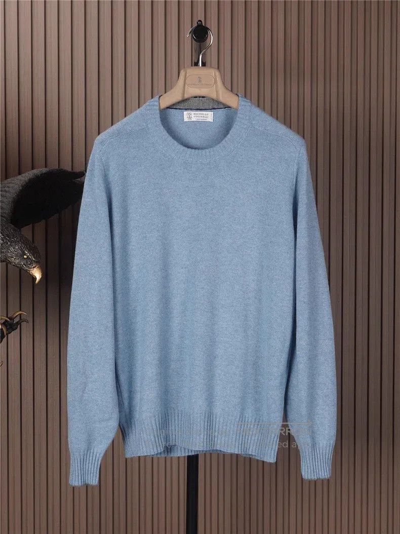 Brunello Cucinelli Brunello Cucinelli Fall/Winter Men's Thick Cashmere Sweate Size US M / EU 48-50 / 2 - 1 Thumbnail