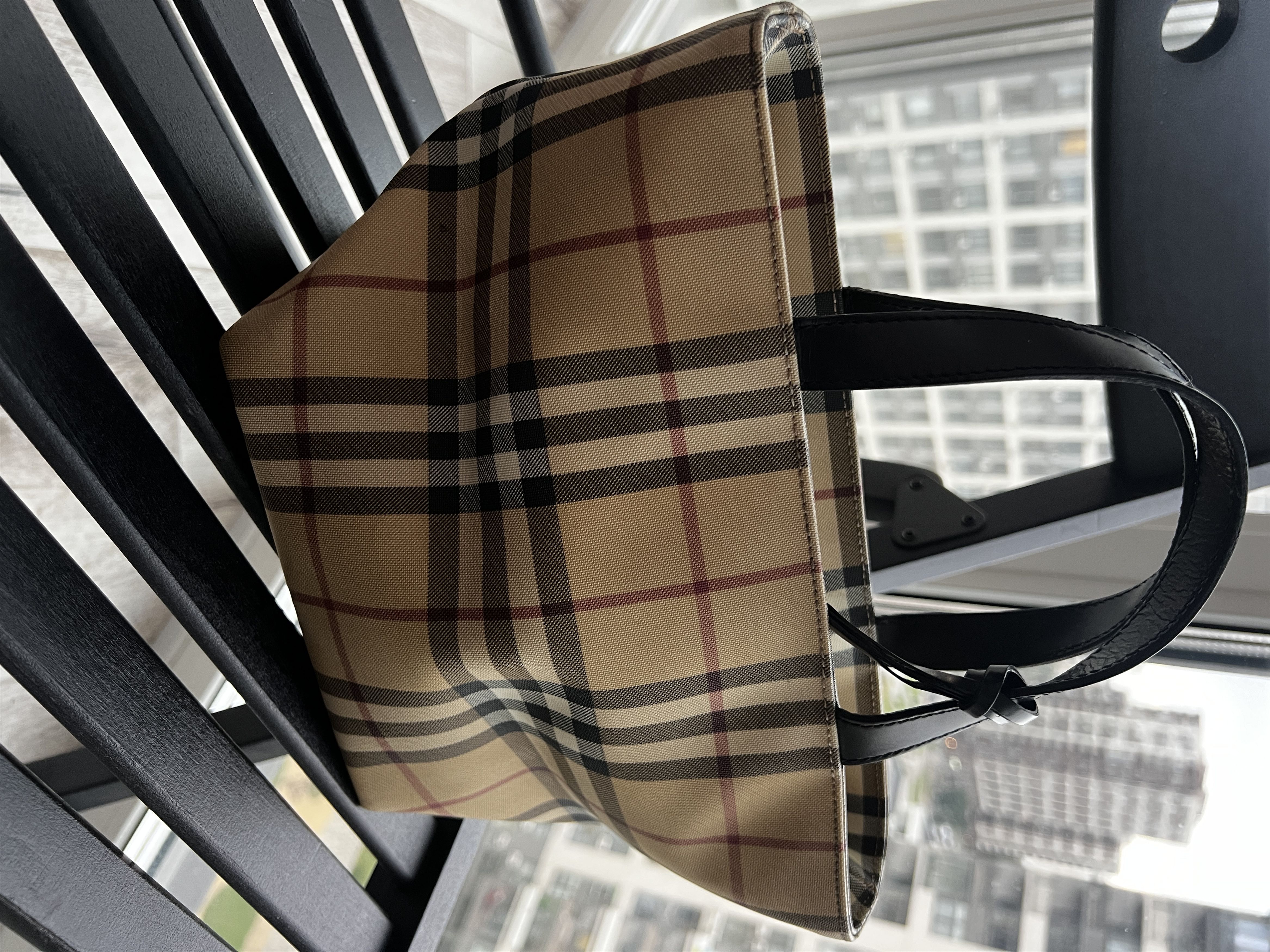 Burberry Burberry Bag Nova Check Beige Size ONE SIZE - 1 Thumbnail