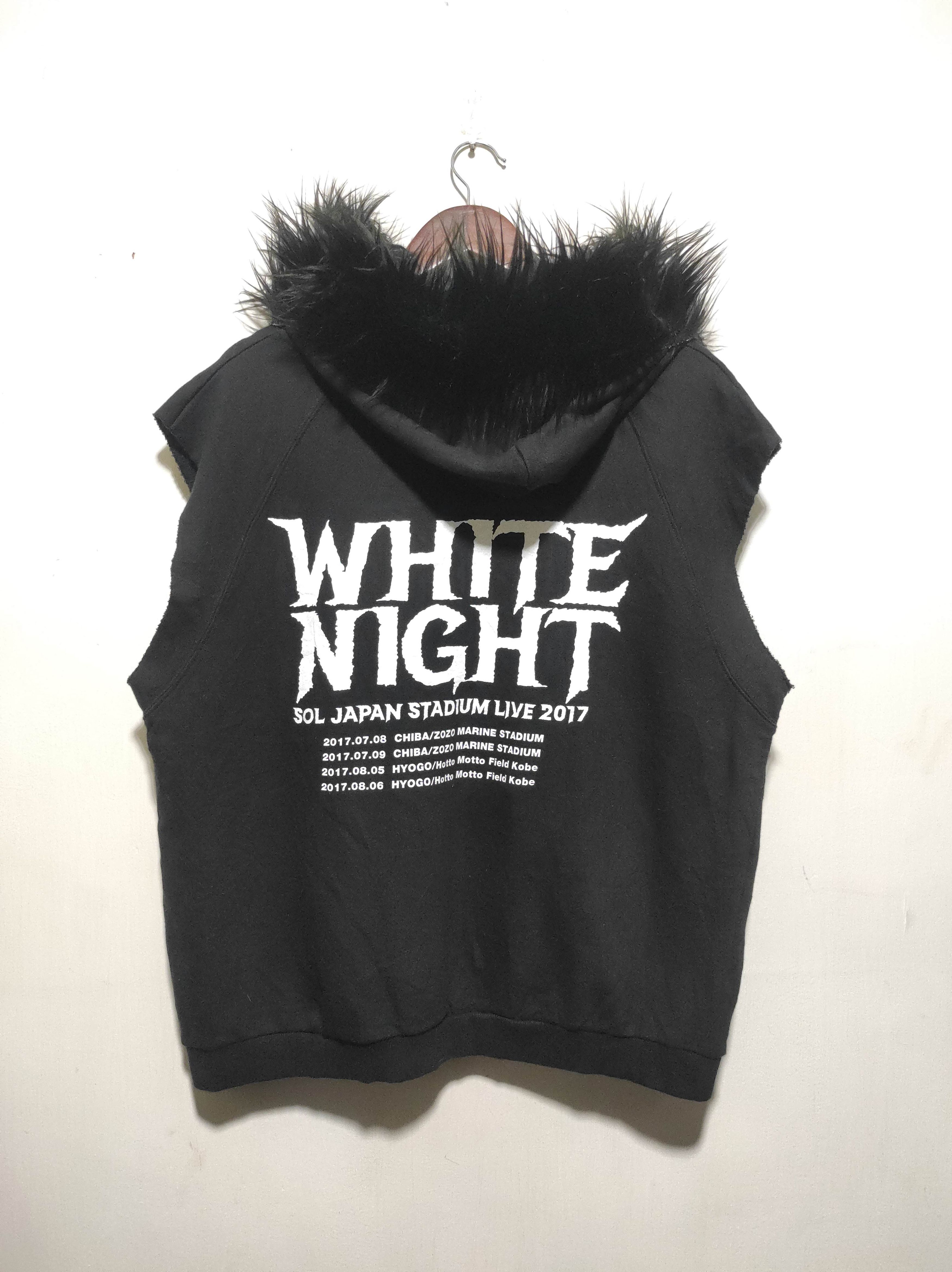 Japanese Brand White Night fur hoodie ifsix LGB style Size US M / EU 48-50 / 2 - 10 Thumbnail