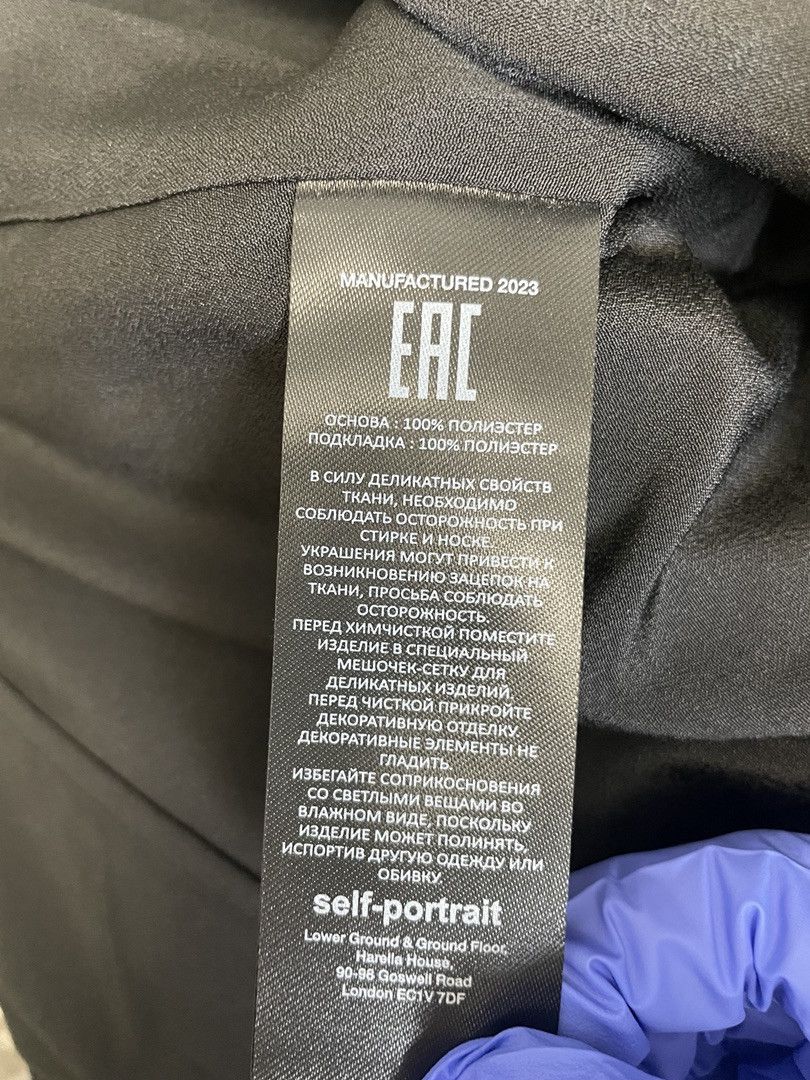 Self-Portrait SELF PORTRAIT Bow-Detail Mini Dress Size S / US 4 / IT 40 - 14 Thumbnail