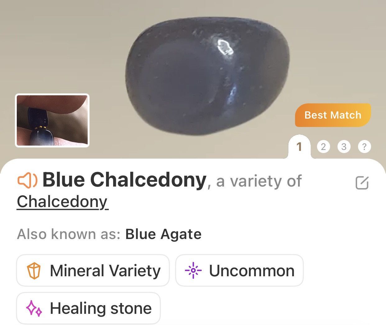 Handmade Handcrafted blue chalcedony cat eye glass earrings Size ONE SIZE - 5 Thumbnail