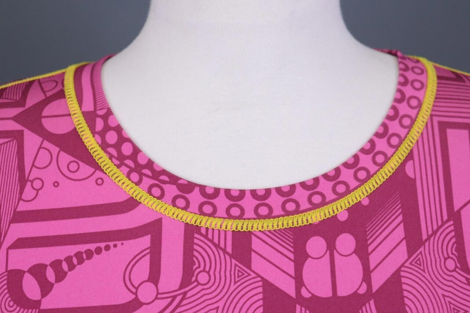 Designer Kari Traa Pink Geometric Logo Thermo Base Layer Size XL Size XL / US 12-14 / IT 48-50 - 3 Thumbnail