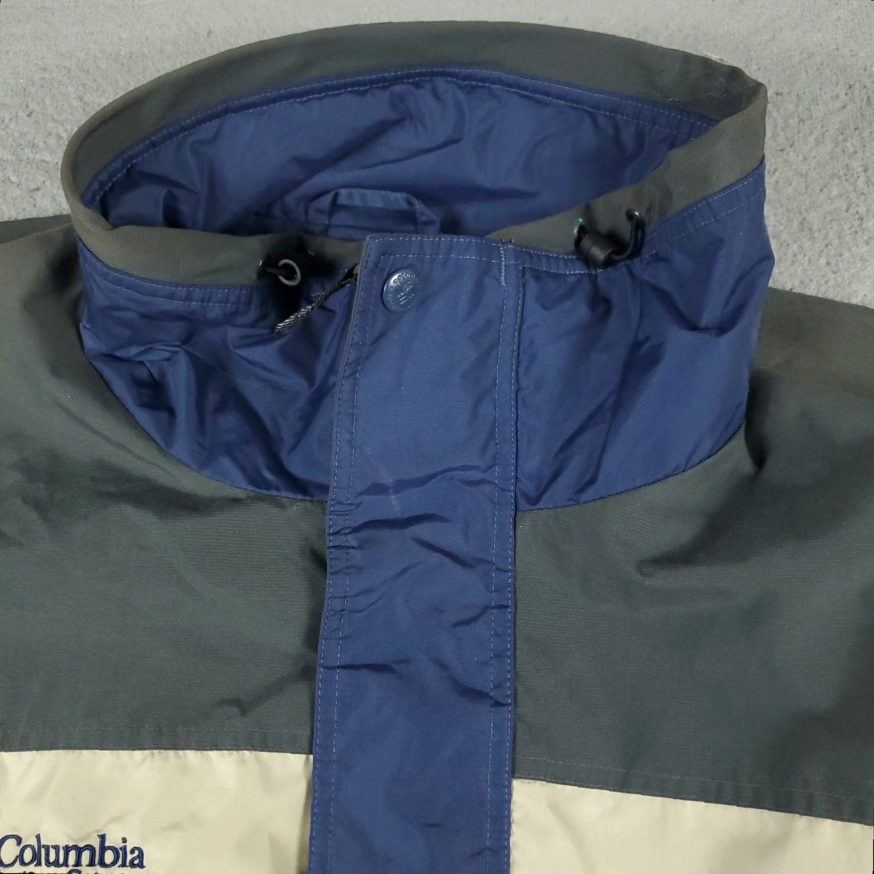 Vintage Columbia Jacket Mens Size XL Blue Interchage Full Zip Up Windbreaker Size US XL / EU 56 / 4 - 2 Thumbnail