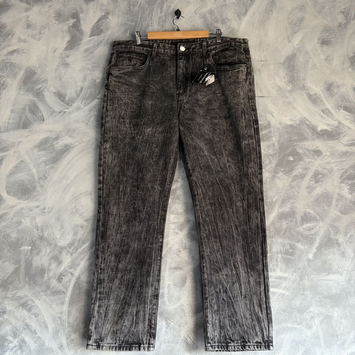 Rocawear Rocawear Jenas Men Size 40x30 Washed Black Straight Fit NEW Size US 40 / EU 56 - 4 Thumbnail