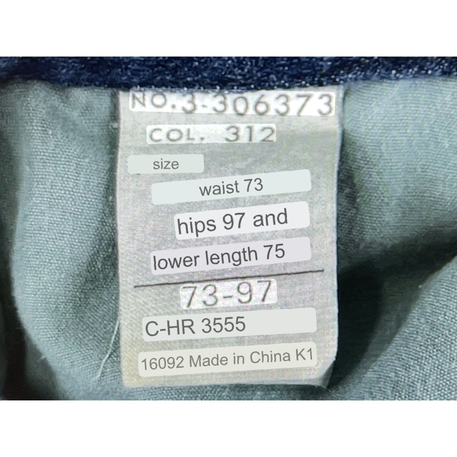 Vintage M’Elvis Jeans Womens 26 Blue Denim Straight 26x29 Cotton Spandex Jeans 5-Pocket Style Regular Rise Mid 8.5-10.5in Vintage No Womens Jeans Blue 26 Size 26" / US 2 / IT 38 - 6 Thumbnail