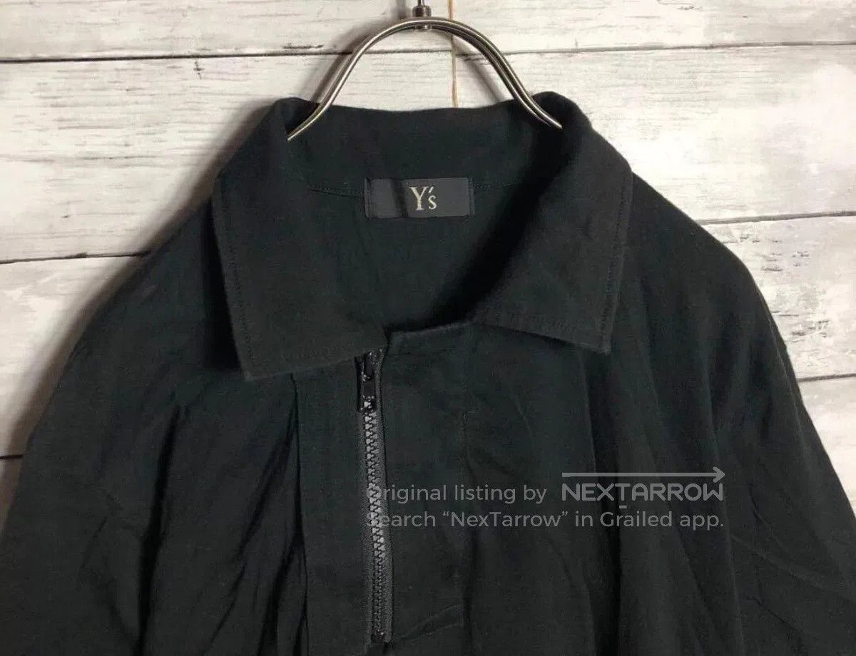 Yohji Yamamoto Yoji Yamamoto Asymmetric Zip Cotton Polo. Size US M / EU 48-50 / 2 - 3 Thumbnail